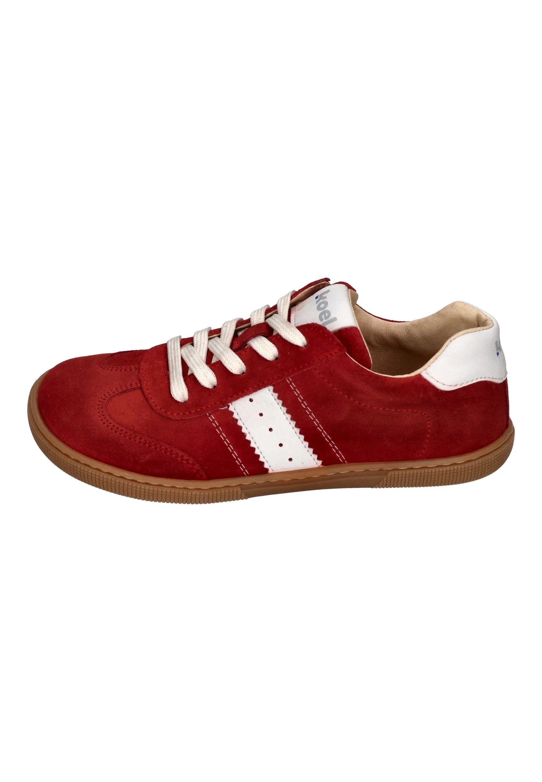 KOEL Barefoot Teenager Sneakers DECLAN SUEDE 3.0 red - Shoedeal