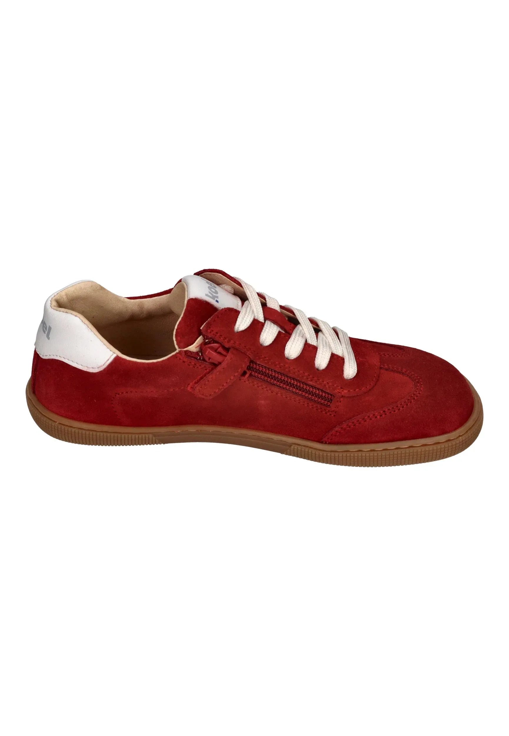 KOEL Barefoot Teenager Sneakers DECLAN SUEDE 3.0 red - Shoedeal