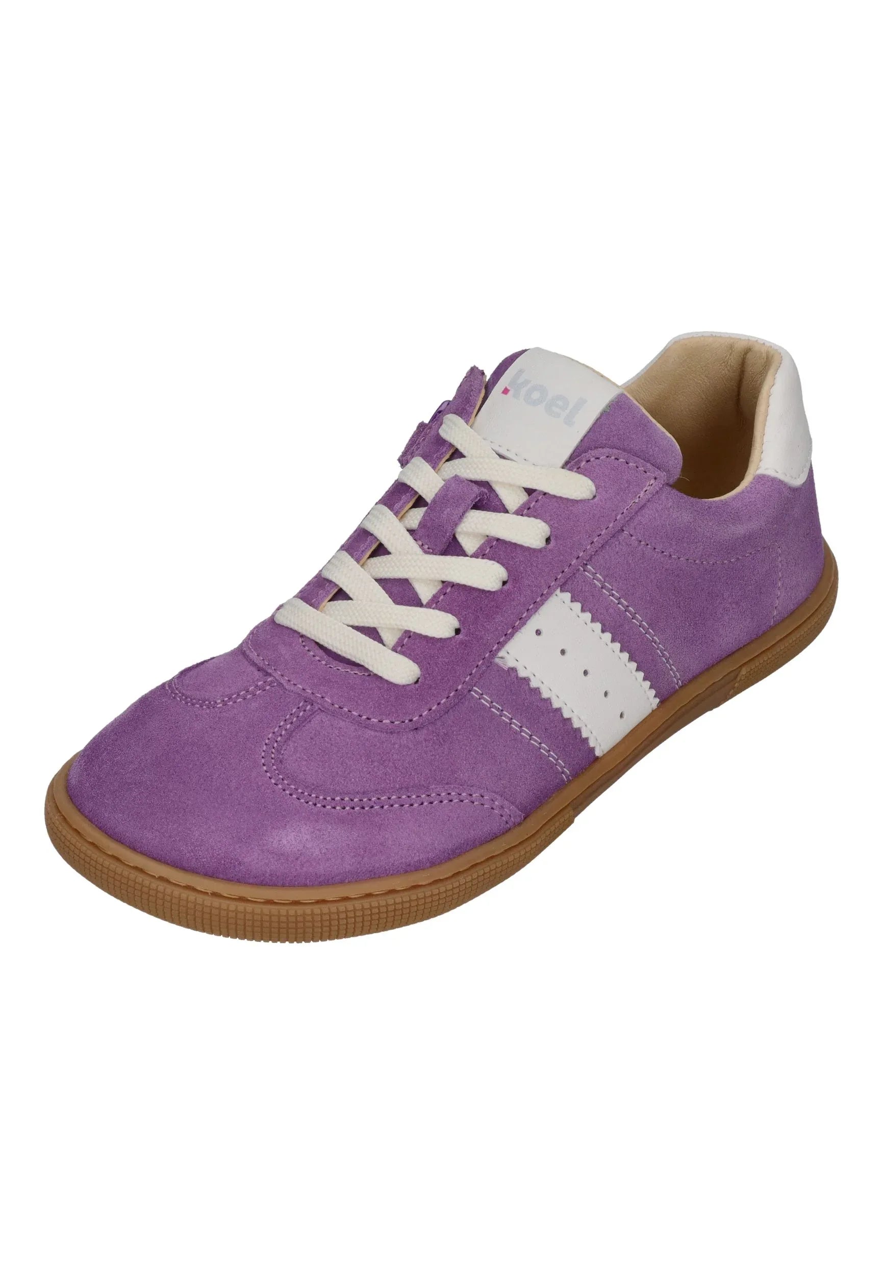 KOEL Barefoot Kinder Sneakers DECLAN SUEDE 3.0 violet - Shoedeal
