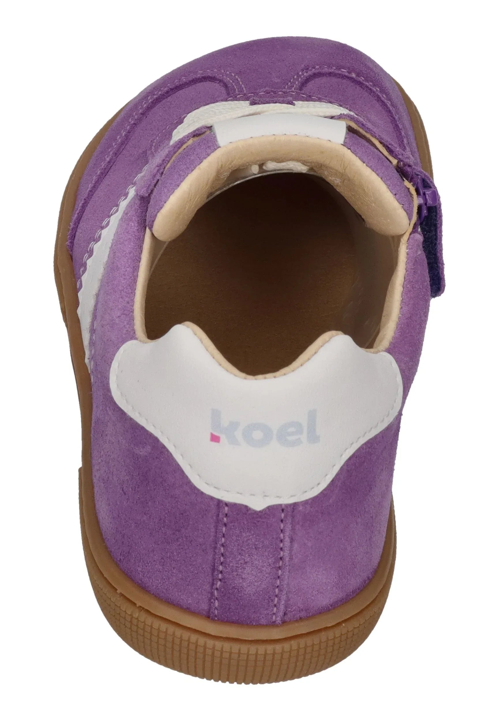 KOEL Barefoot Kinder Sneakers DECLAN SUEDE 3.0 violet - Shoedeal
