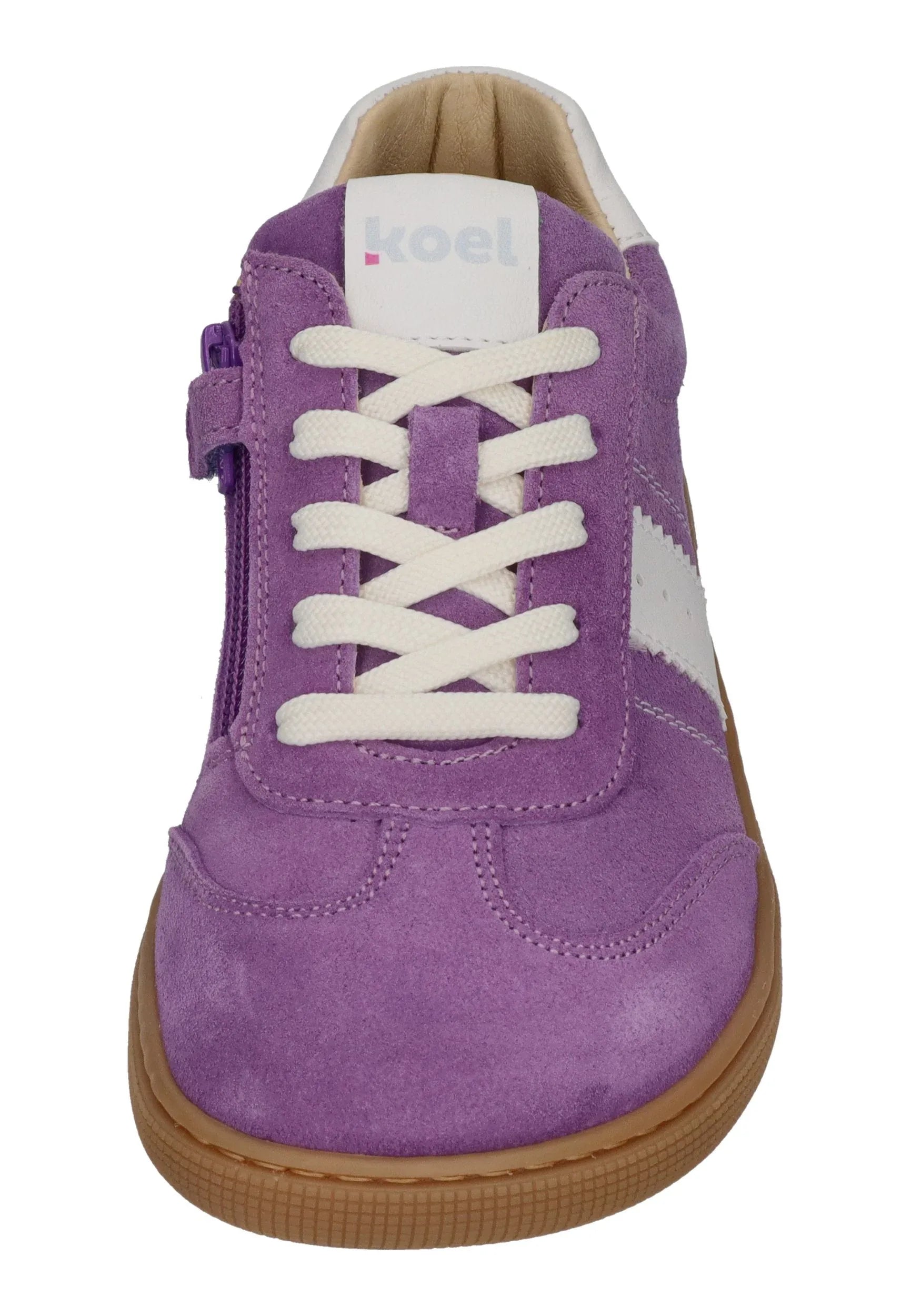 KOEL Barefoot Kinder Sneakers DECLAN SUEDE 3.0 violet - Shoedeal