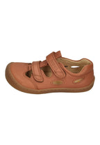 KOEL Barefoot Kinder Sneakers DEEN NAPPA cognac