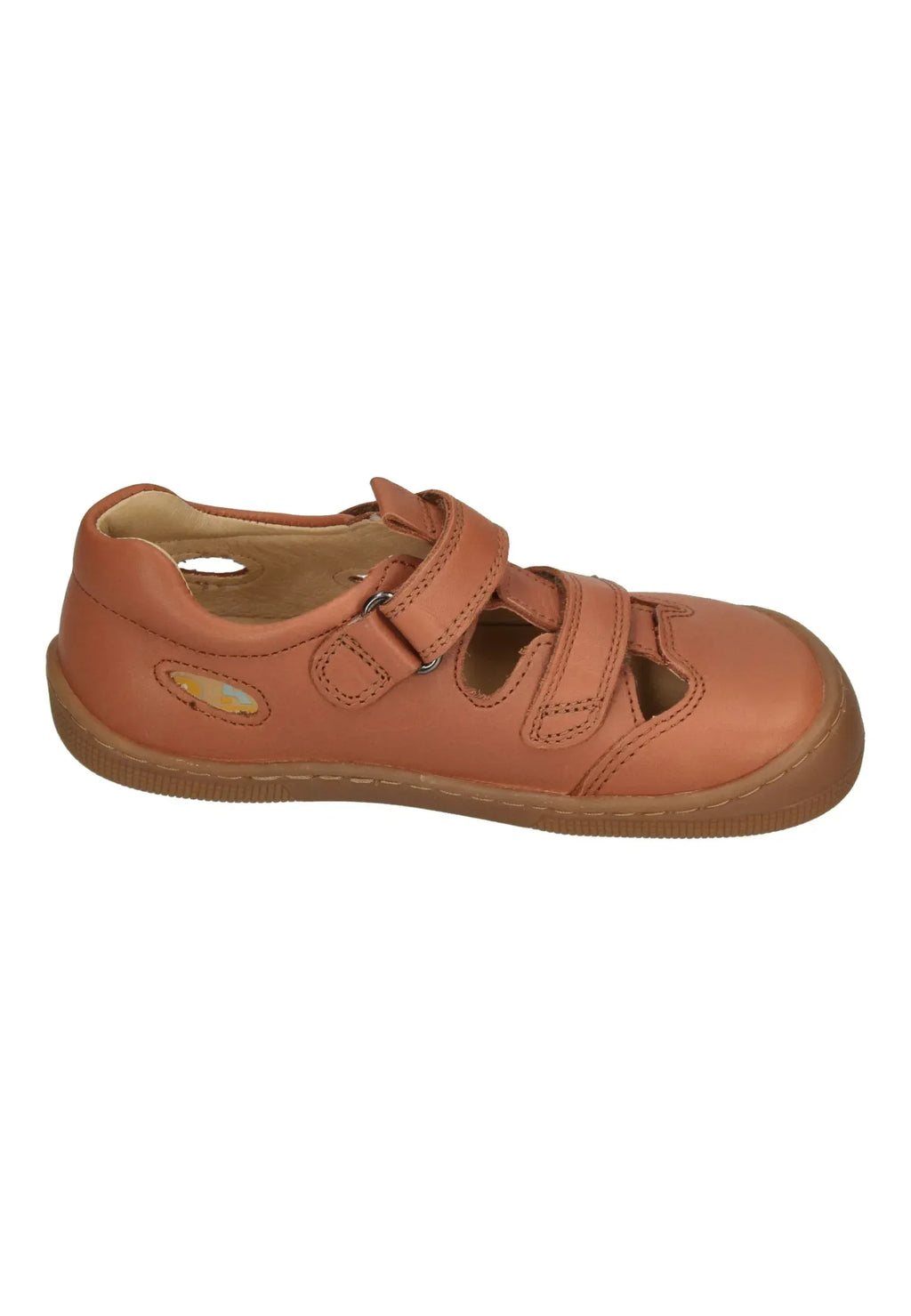 KOEL Barefoot Kinder Sneakers DEEN NAPPA cognac