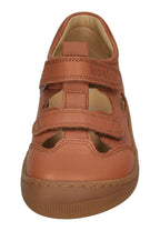 KOEL Barefoot Kinder Sneakers DEEN NAPPA cognac