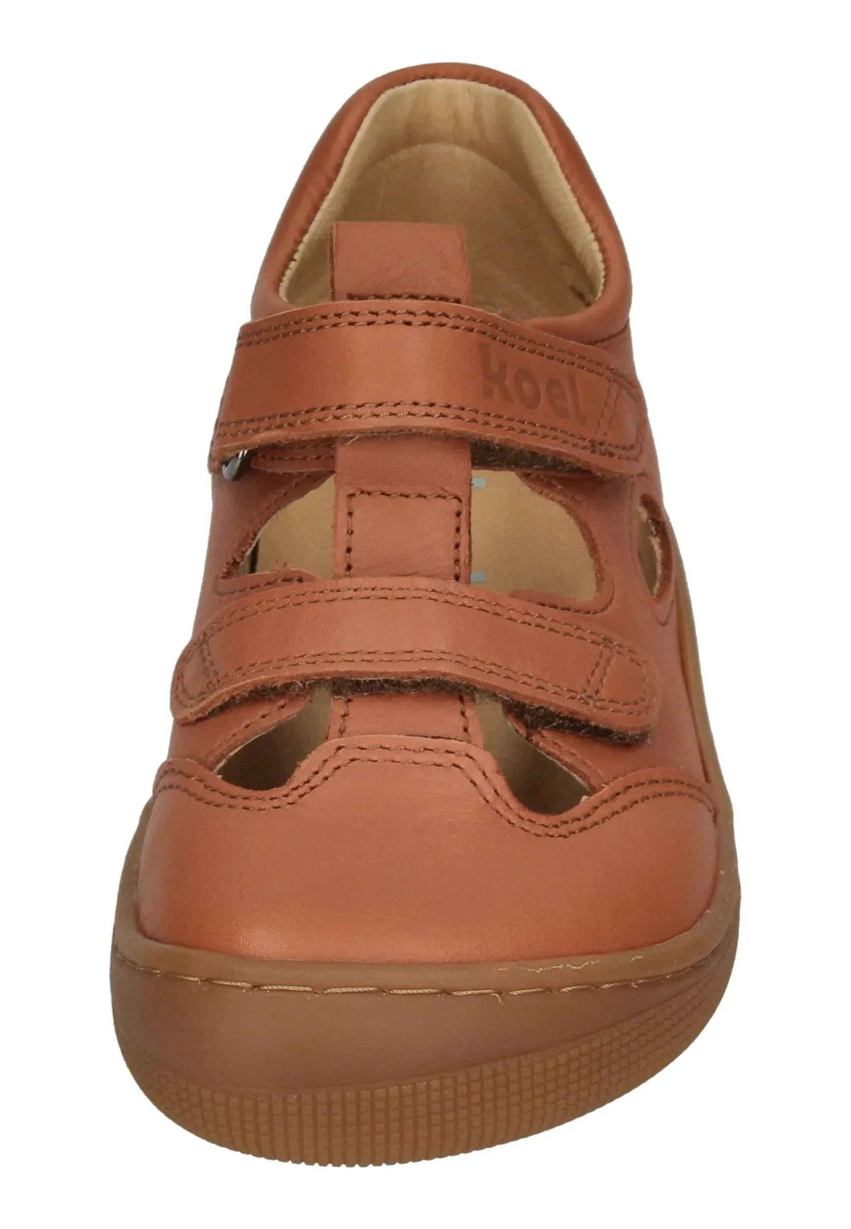 KOEL Barefoot Kinder Sneakers DEEN NAPPA cognac