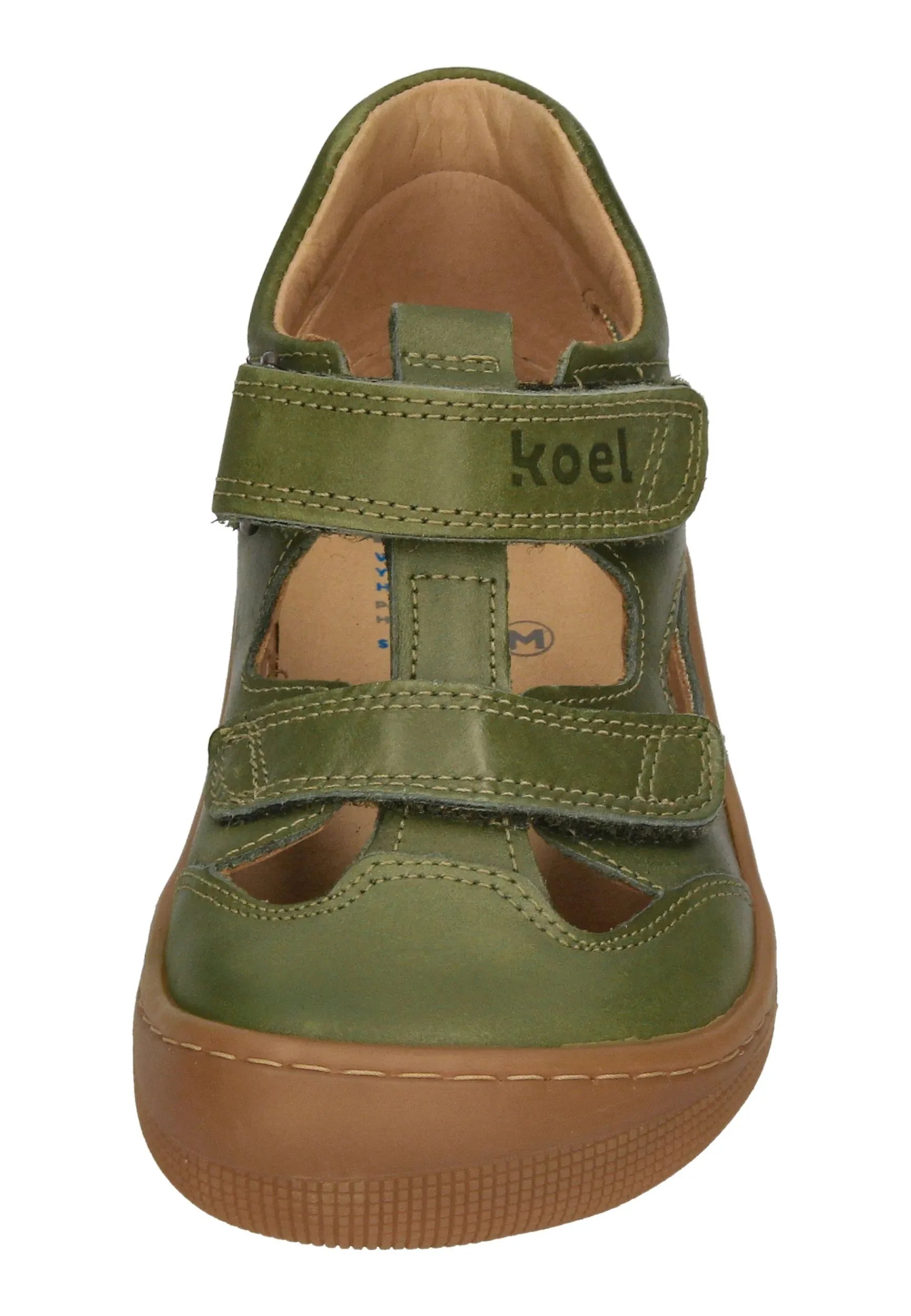 KOEL Barefoot Kinder Sneakers DEEN NAPPA olive