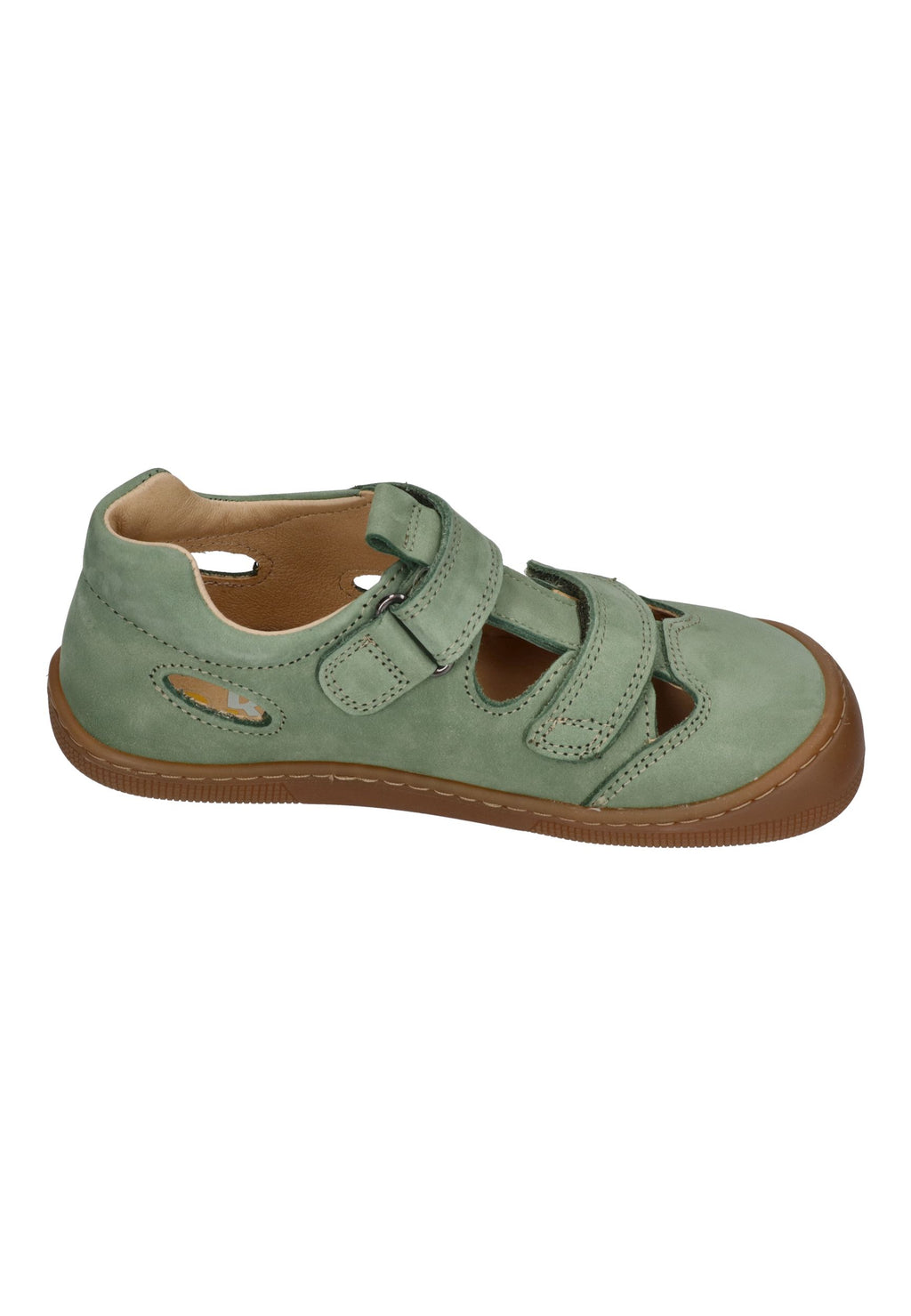 KOEL Barefoot Kinder Sneakers DEEN NAPPA olive matt