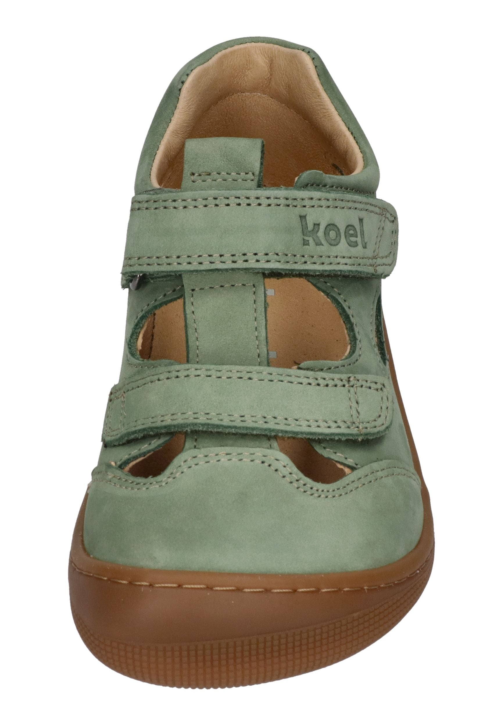 KOEL Barefoot Kinder Sneakers DEEN NAPPA olive matt