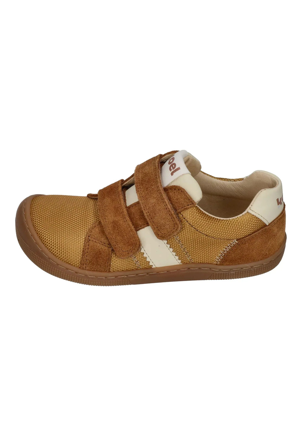 KOEL Barefoot Kinder Sneakers DENIS FABRICS 3.0 cognac