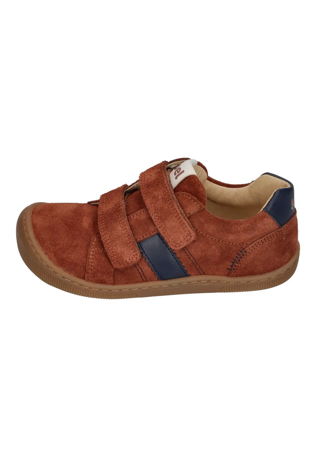 KOEL Barefoot Kinder Sneakers DENIS SUEDE 3.0 cognac