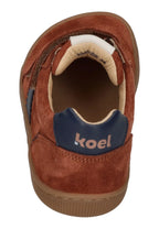 KOEL Barefoot Kinder Sneakers DENIS SUEDE 3.0 cognac