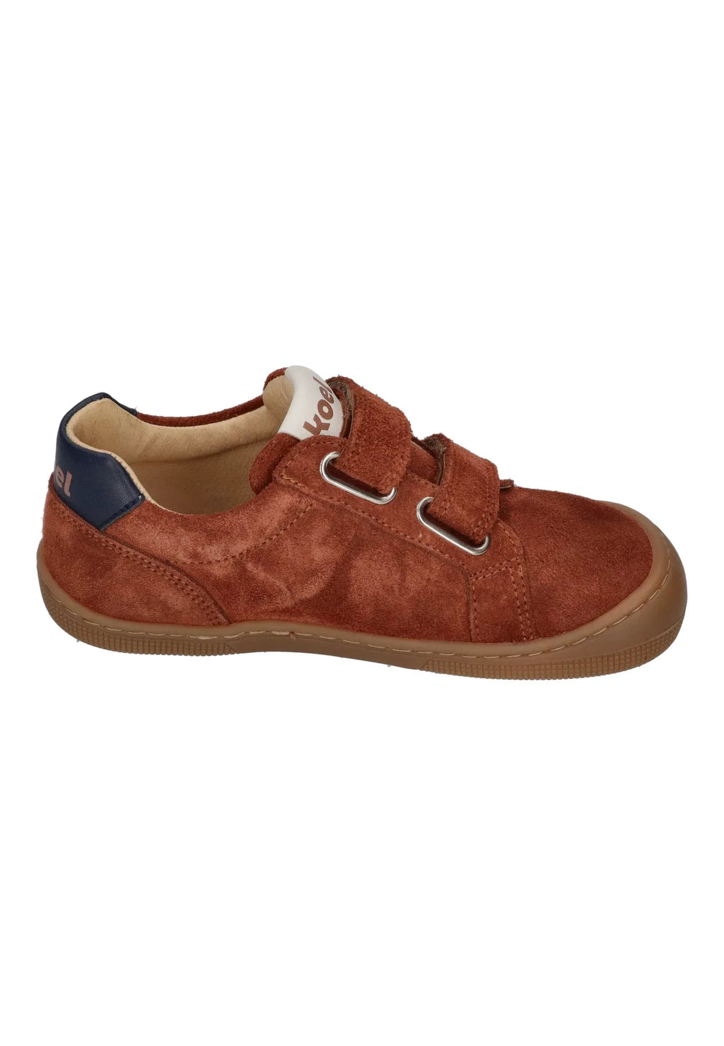 KOEL Barefoot Kinder Sneakers DENIS SUEDE 3.0 cognac