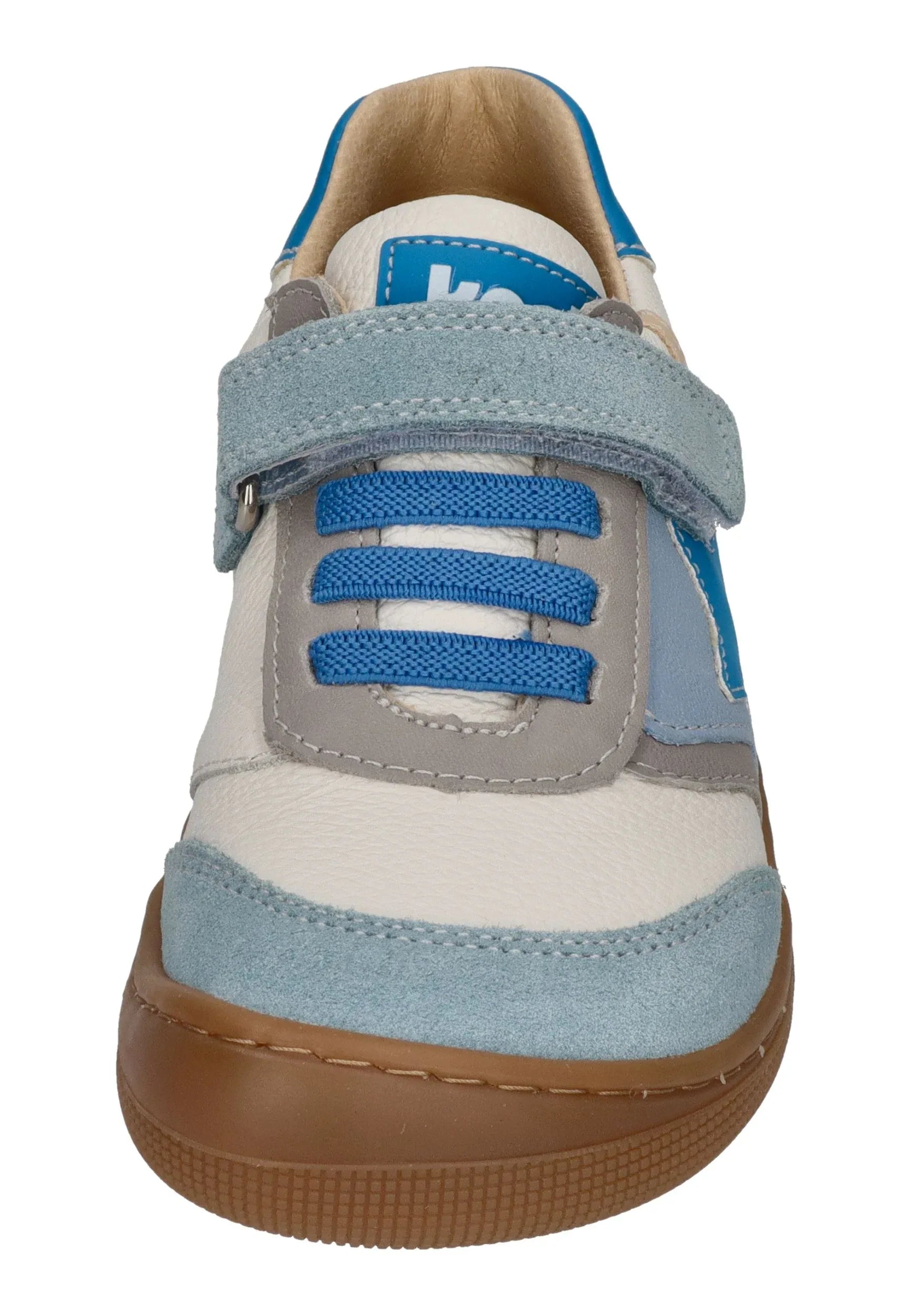 KOEL Barefoot Kinder Sneakers DENVER LEATHER celeste - Shoedeal