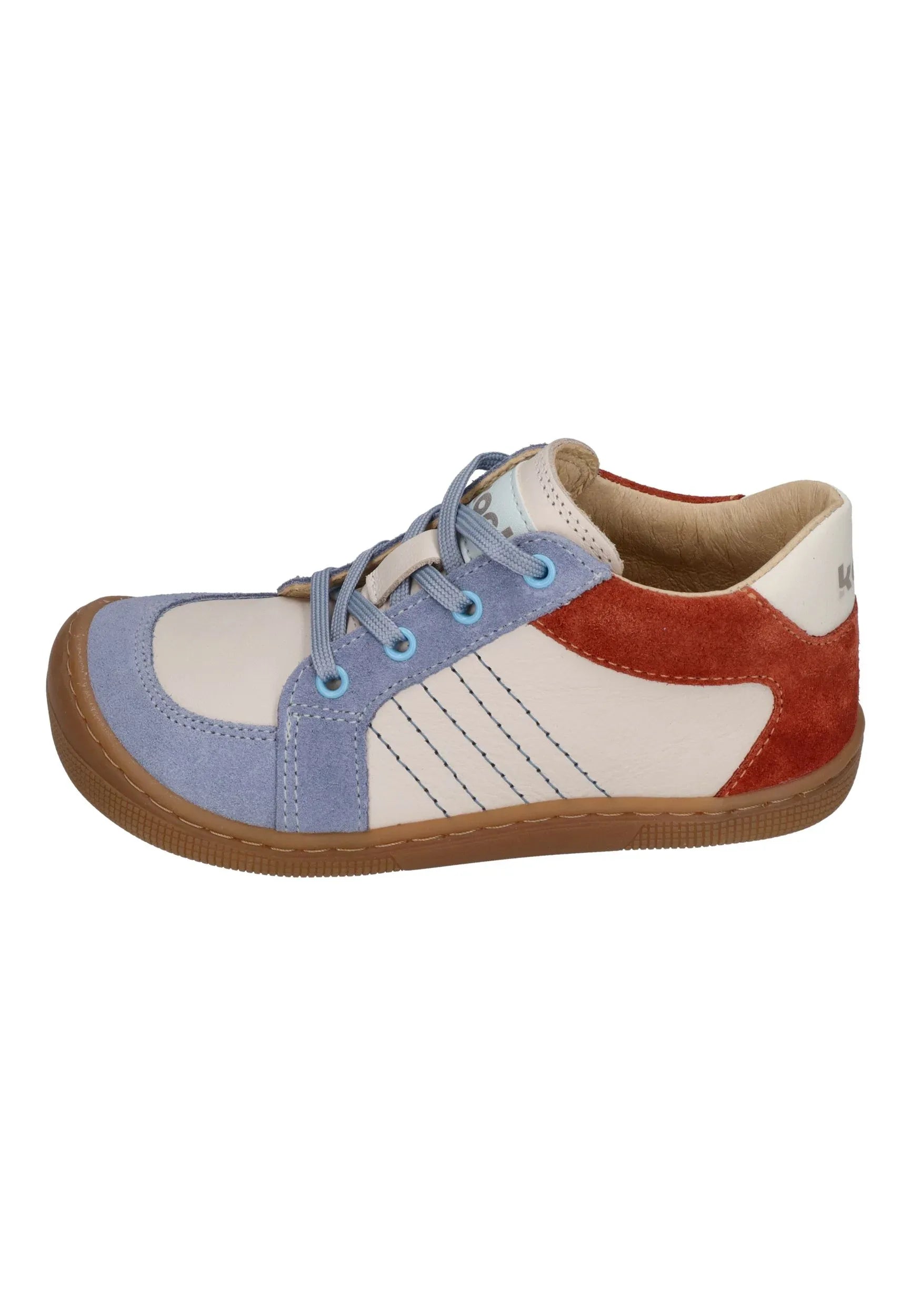 KOEL Barefoot Kinder Sneakers DION SUEDE aqua - Shoedeal