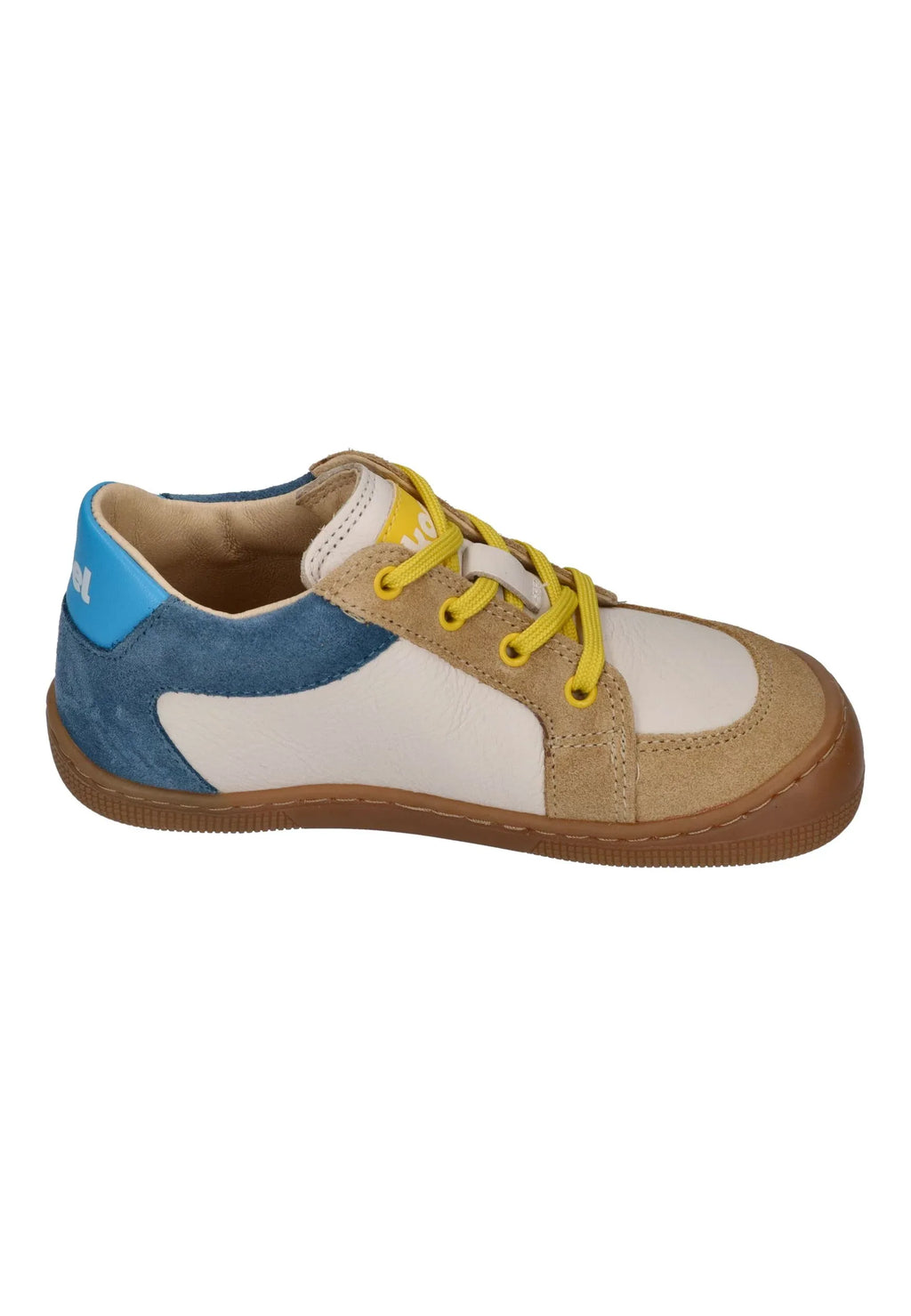 KOEL Barefoot Kinder Sneakers DION SUEDE beige - Shoedeal
