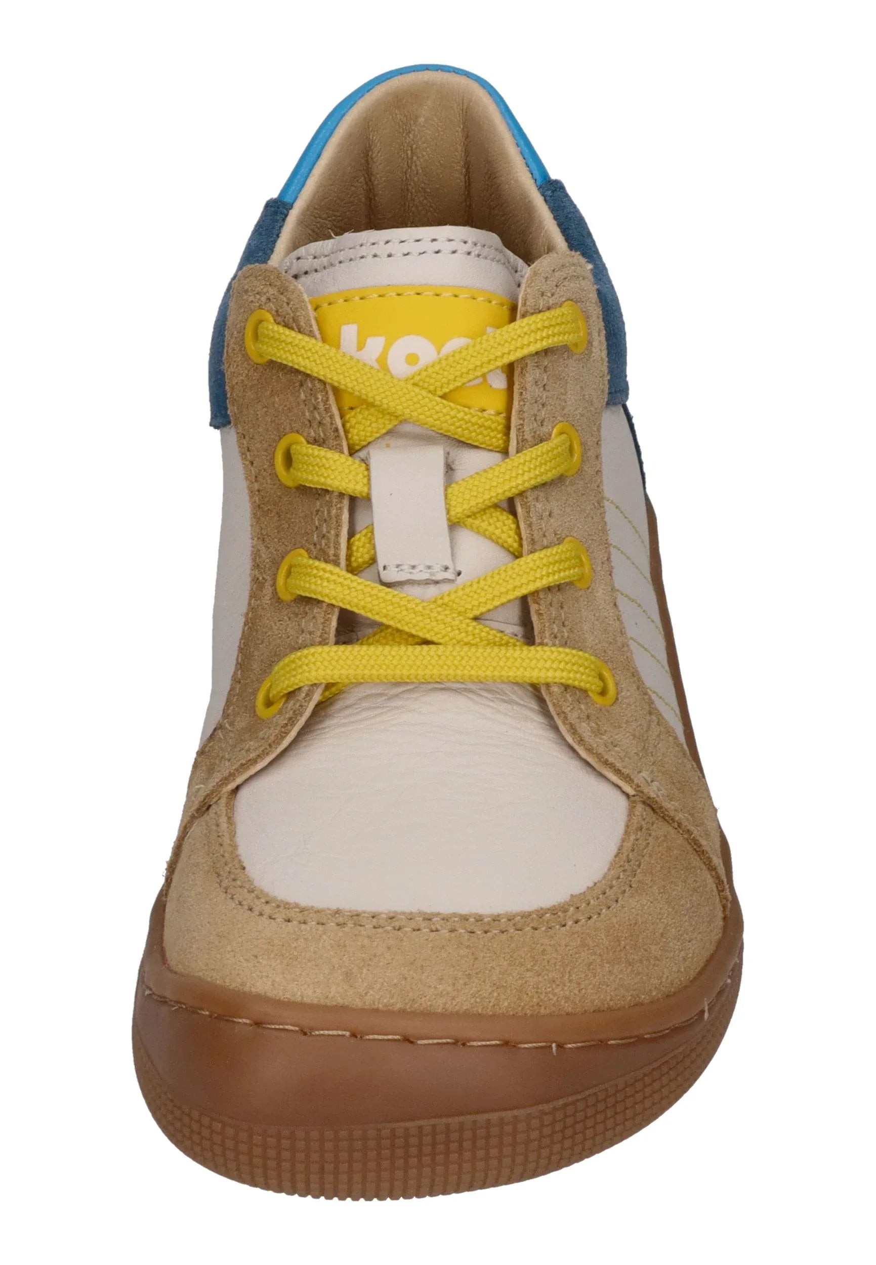 KOEL Barefoot Kinder Sneakers DION SUEDE beige - Shoedeal