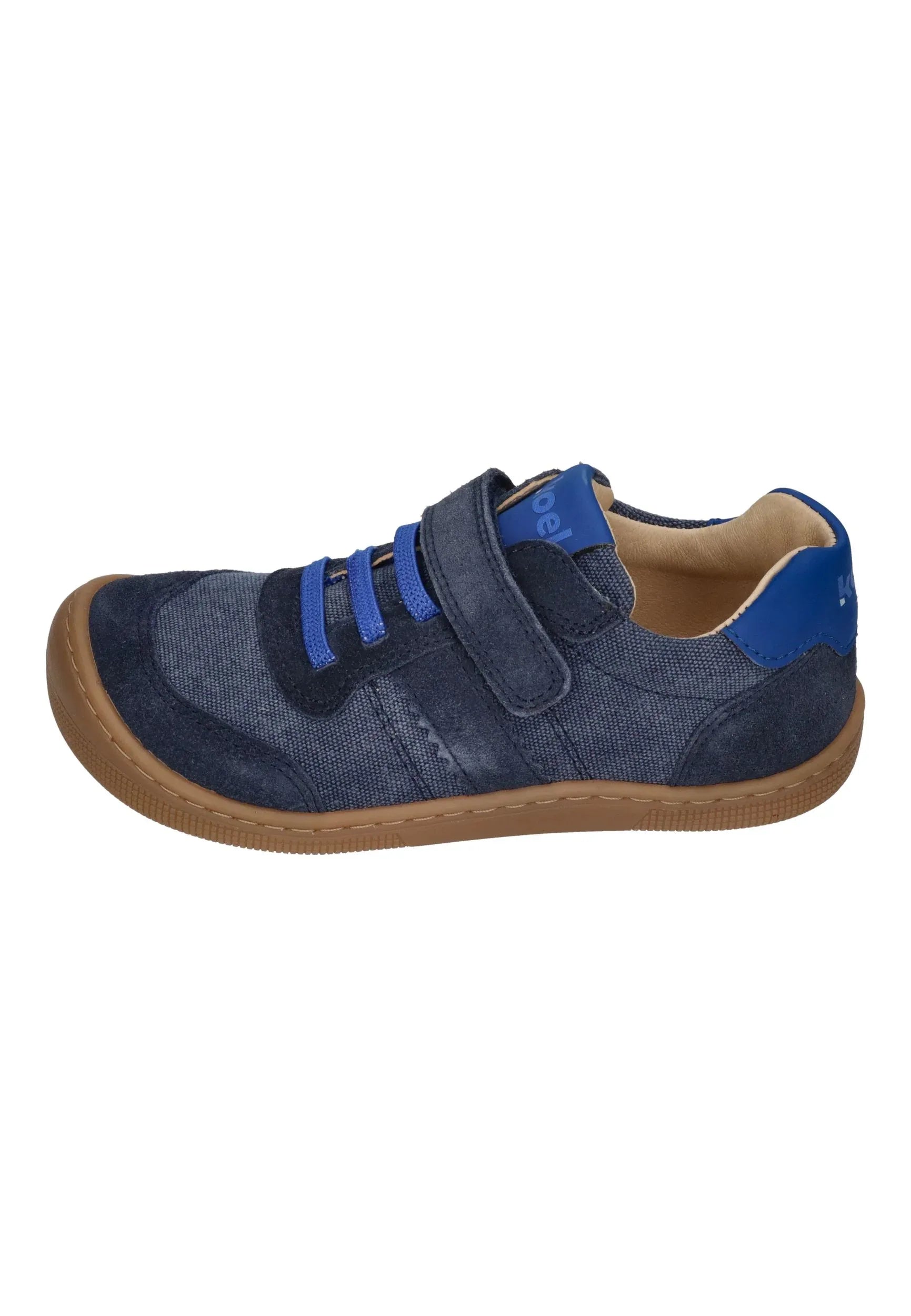KOEL Barefoot Kinder Sneakers DYLAN COTTON 3.0 blue - Shoedeal