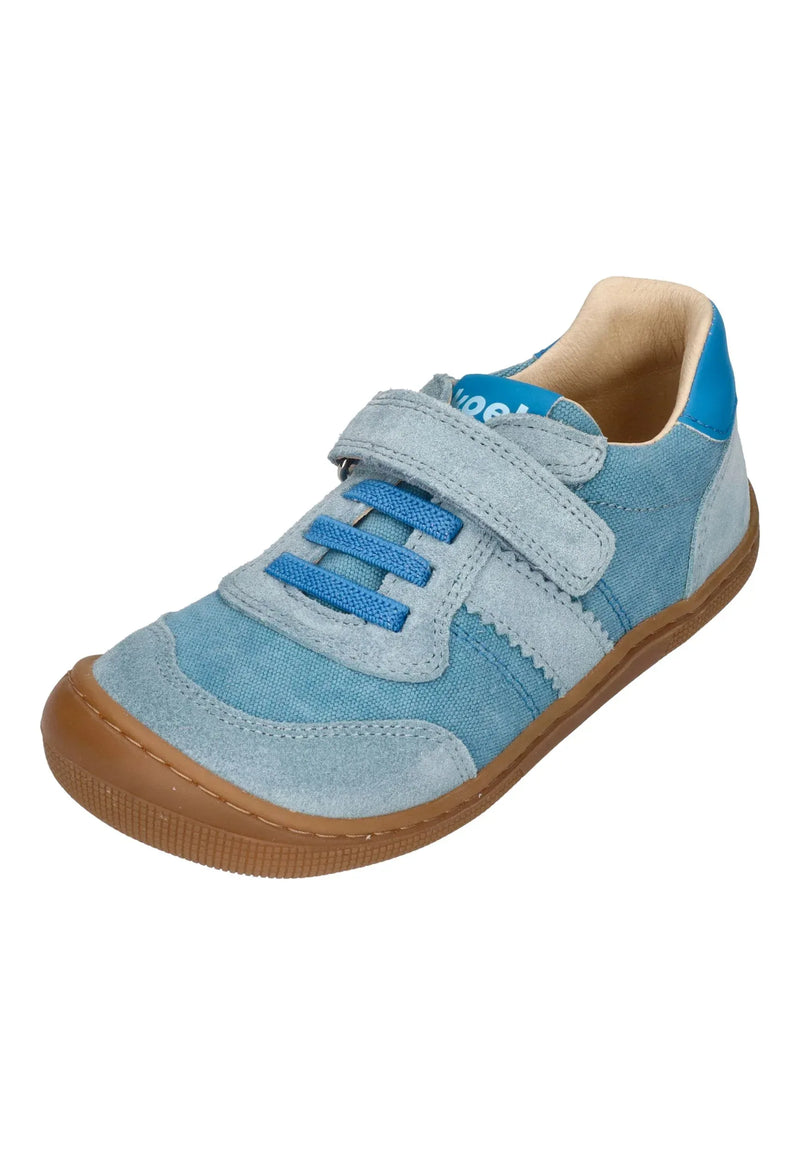 KOEL Barefoot Kinder Sneakers DYLAN COTTON 3.0 celeste – Sneakers - Blau | shoedeal.de