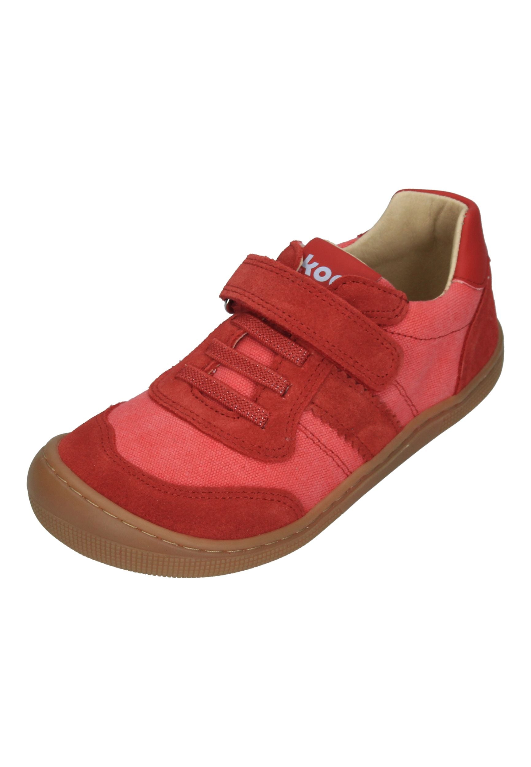 KOEL Barefoot Kinder Sneakers DYLAN COTTON 3.0 red