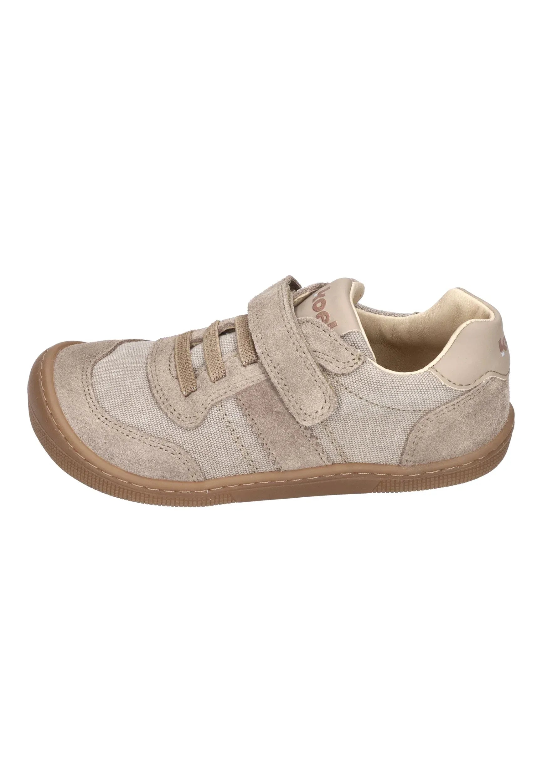 KOEL Barefoot Kinder Sneakers DYLAN COTTON 3.0 taupe - Shoedeal