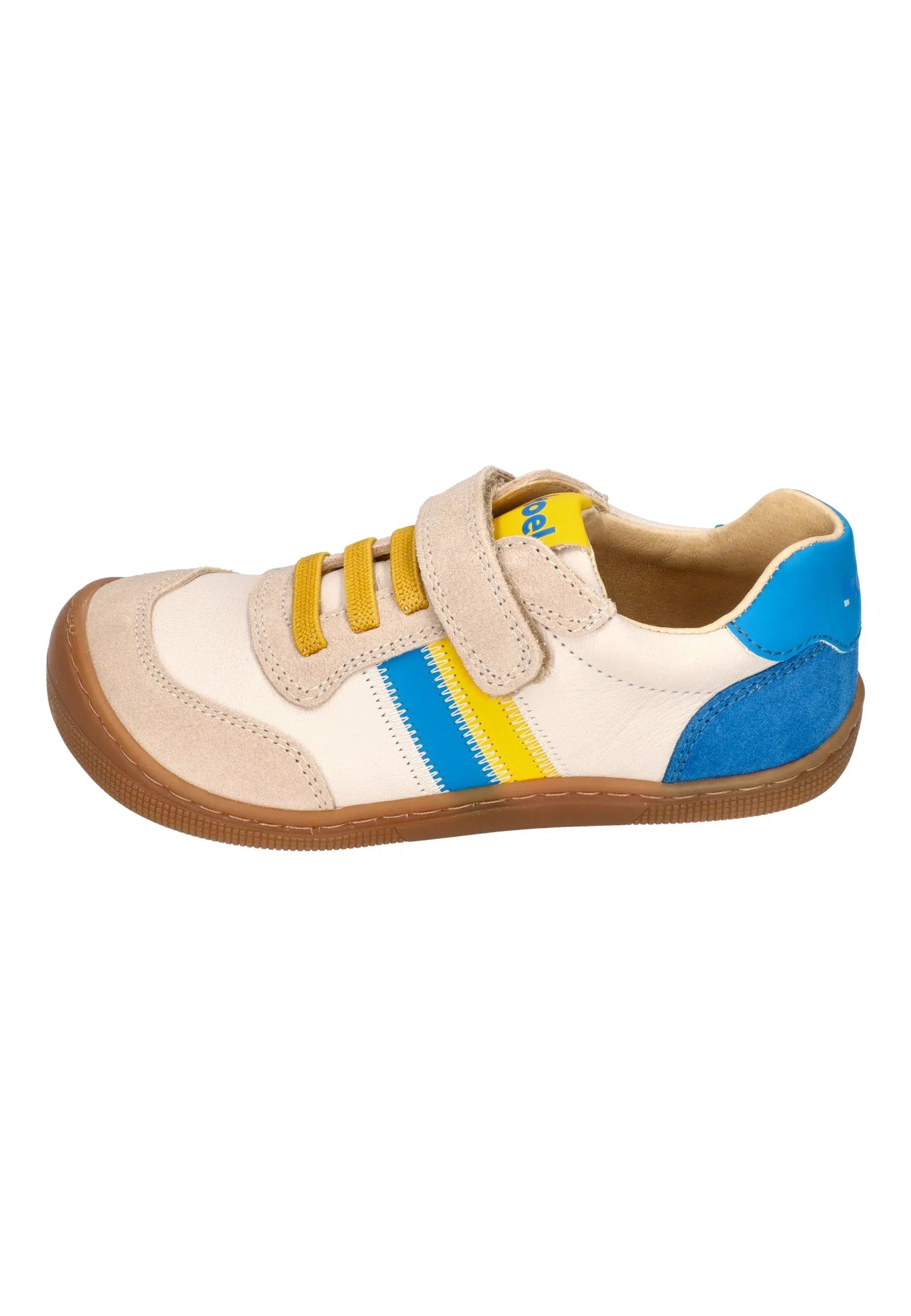 KOEL Barefoot Kinder Sneakers DYLAN II LEATHER 3.0 beige - Shoedeal