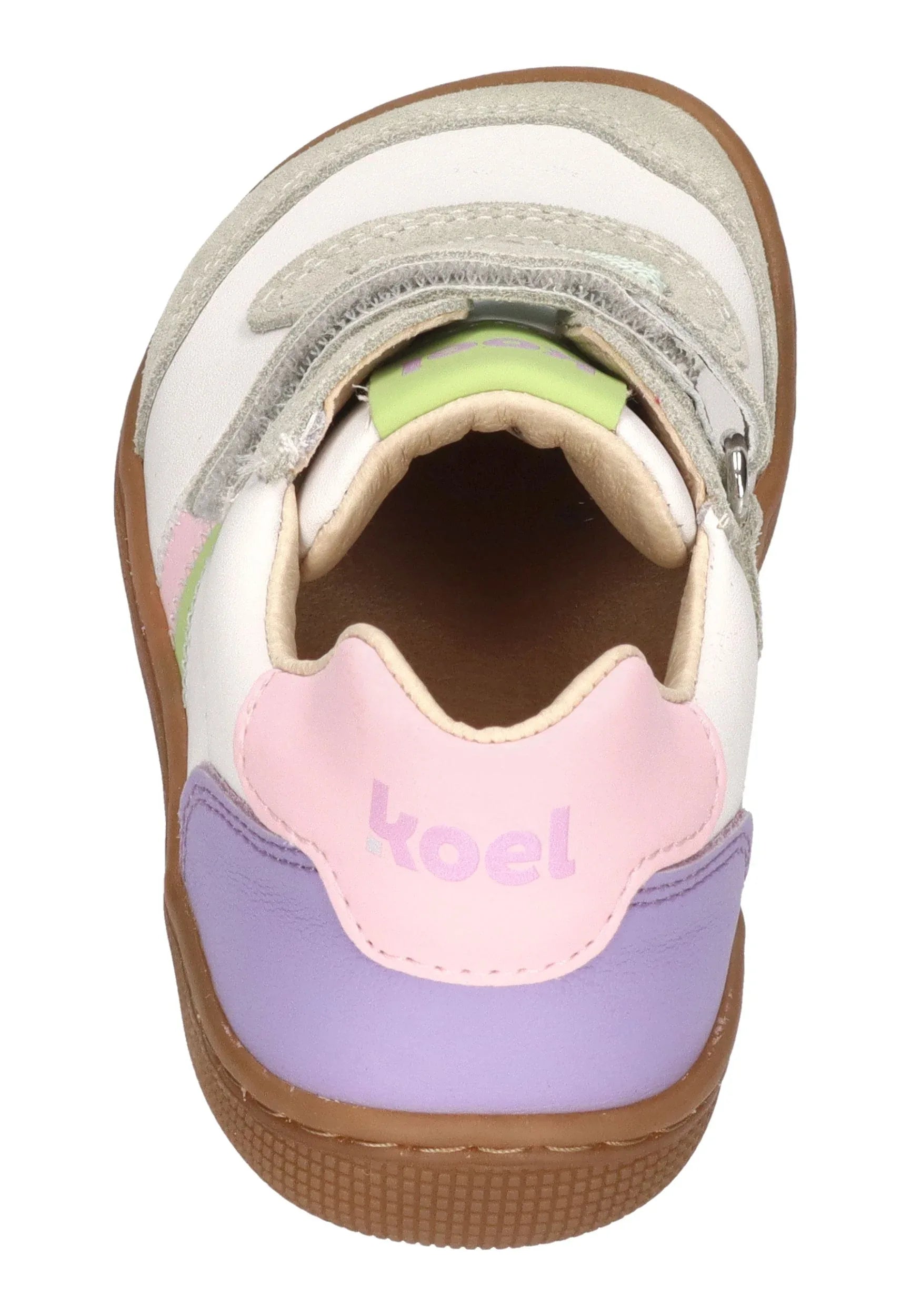 KOEL Barefoot Kinder Sneakers DYLAN II LEATHER 3.0 dark grey - Shoedeal