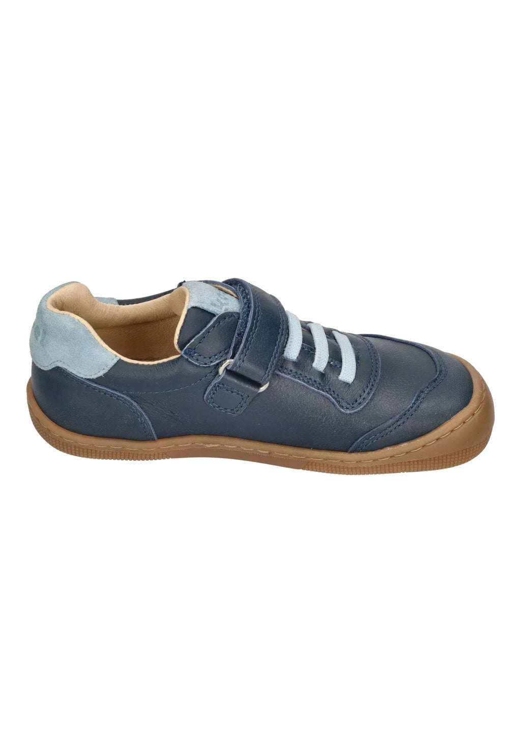 KOEL Barefoot Kinder Sneakers DYLAN LEATHER 3.0 121 blue - Shoedeal