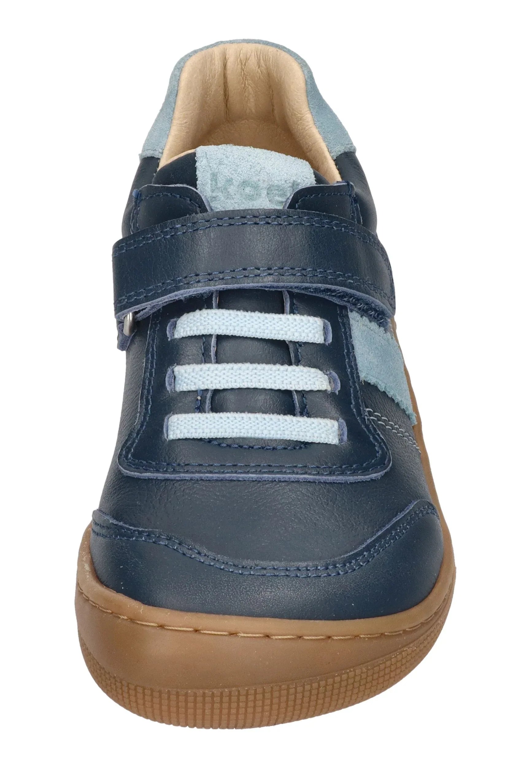 KOEL Barefoot Kinder Sneakers DYLAN LEATHER 3.0 121 blue - Shoedeal