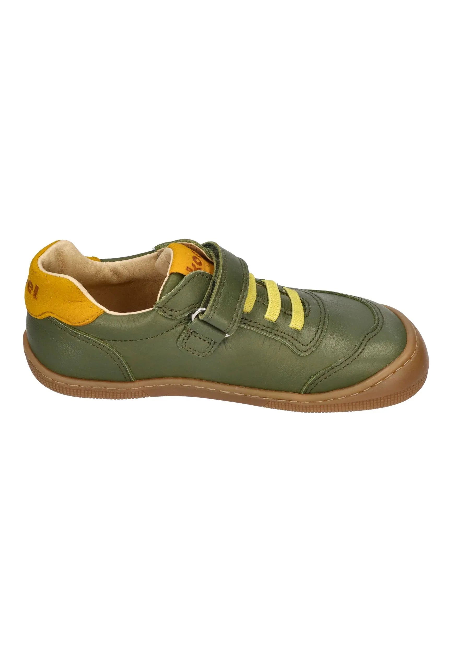 KOEL Barefoot Kinder Sneakers DYLAN LEATHER 3.0 121 green - Shoedeal