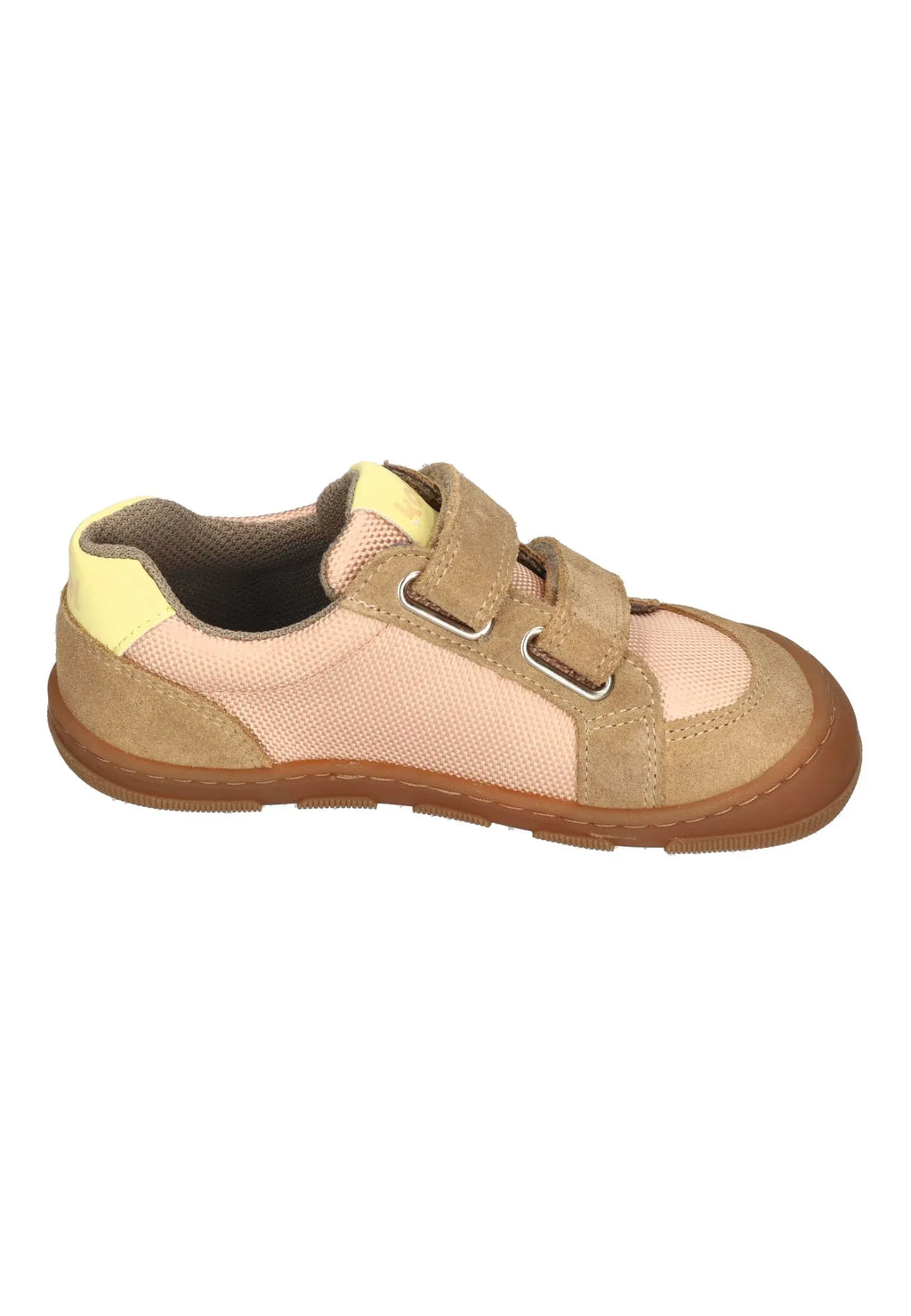 KOEL Barefoot Kinder Sneakers KOBI W FABRICS 3.0 beige - Shoedeal