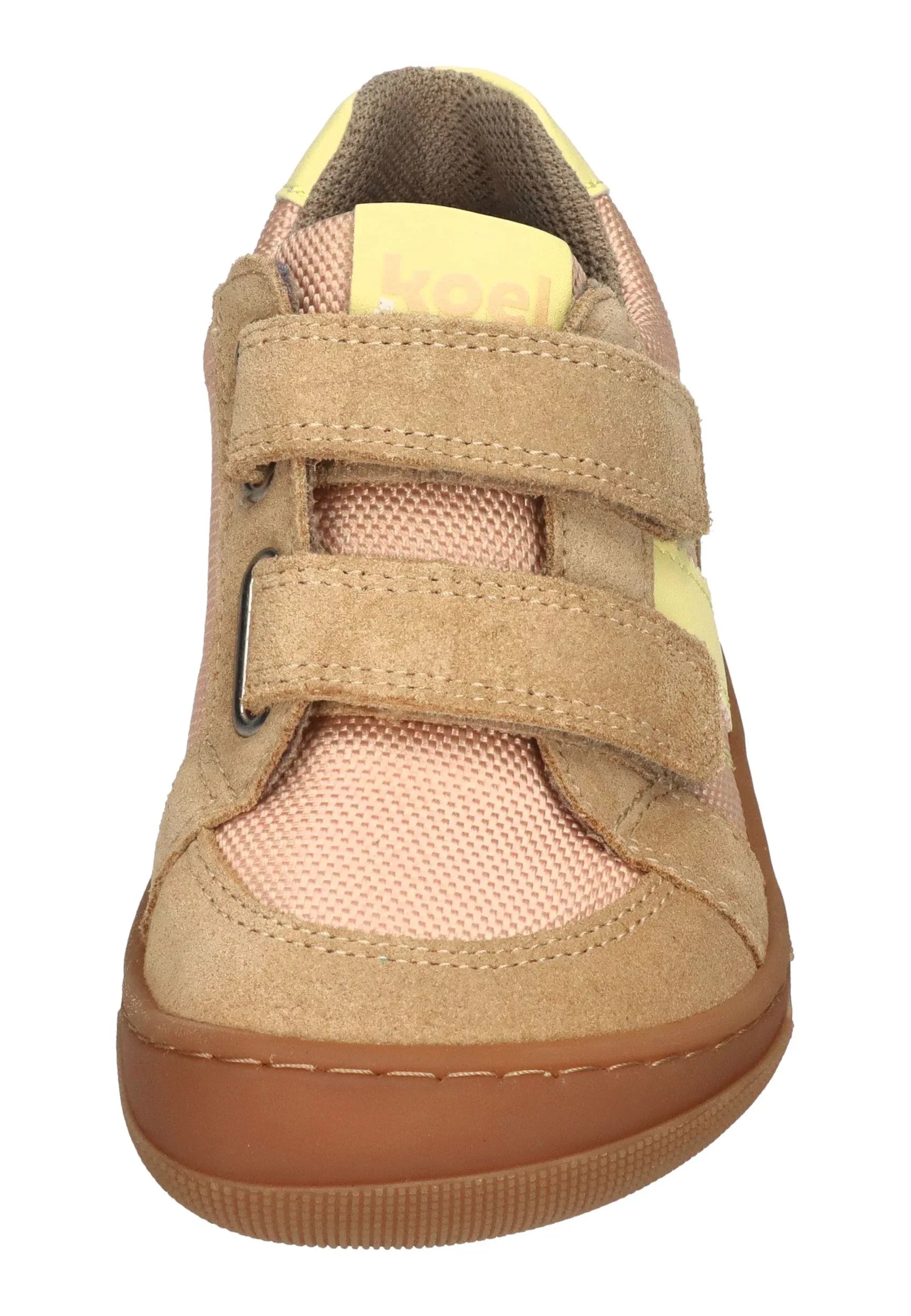 KOEL Barefoot Kinder Sneakers KOBI W FABRICS 3.0 beige - Shoedeal