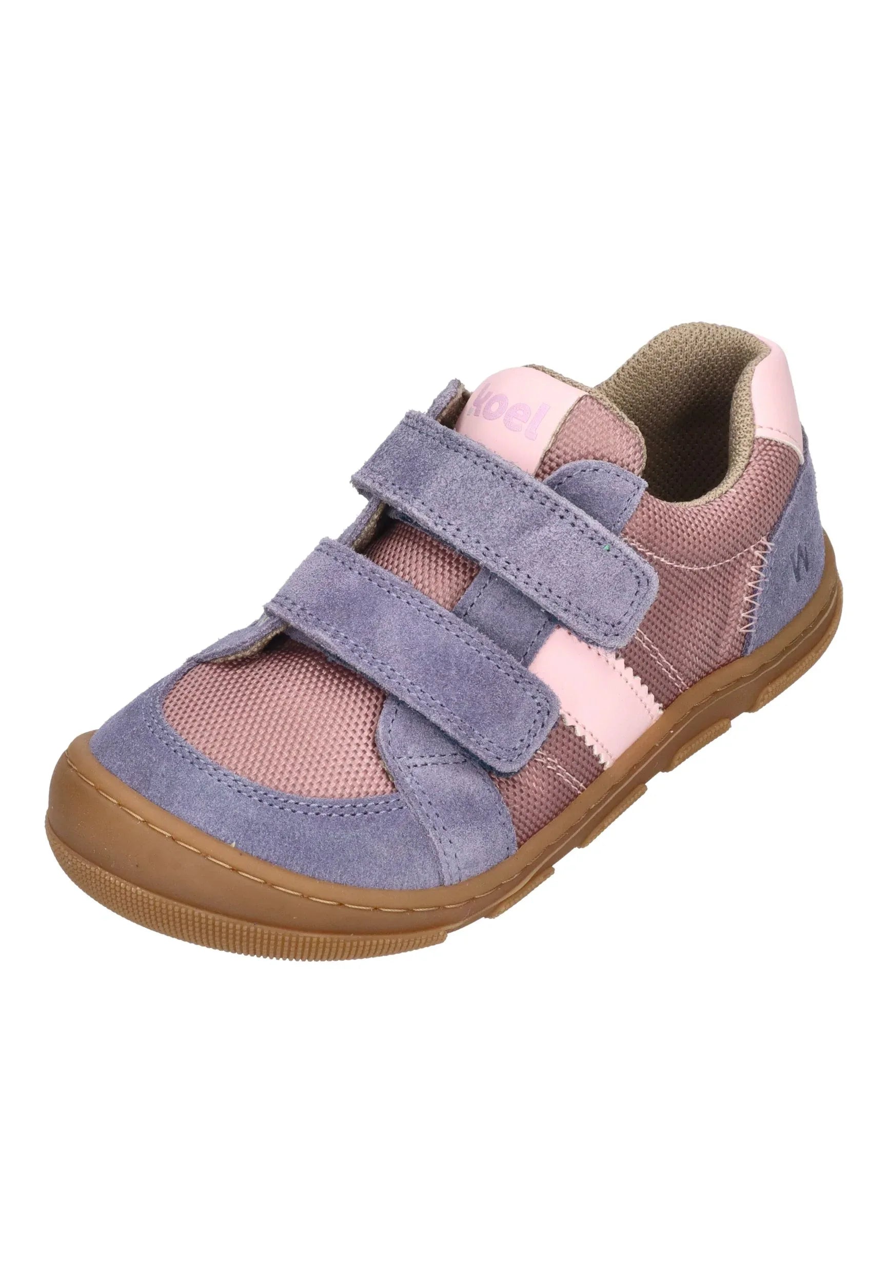 KOEL Barefoot Kinder Sneakers KOBI W FABRICS 3.0 lavandel - Shoedeal