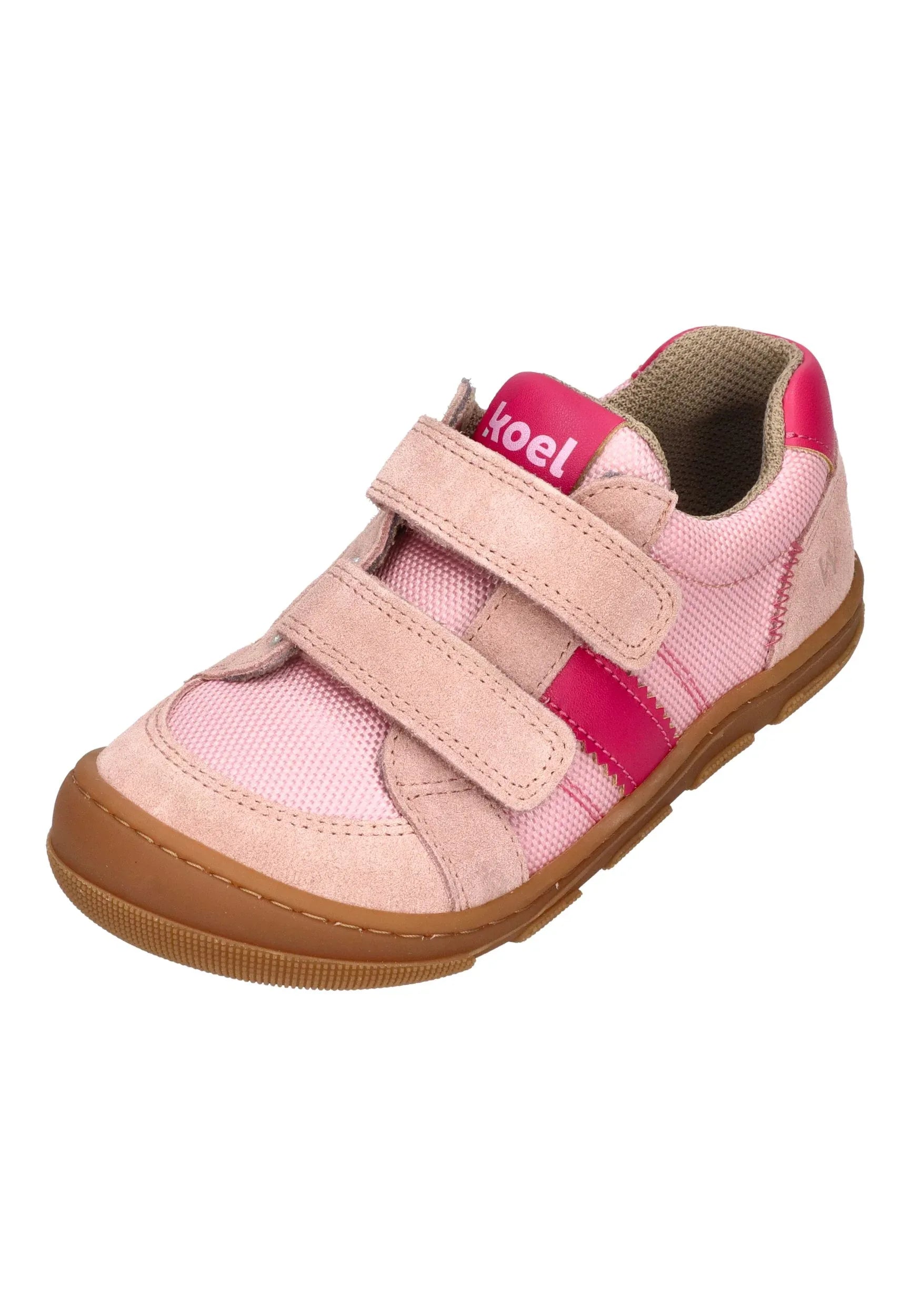 KOEL Barefoot Kinder Sneakers KOBI W FABRICS 3.0 pink - Shoedeal