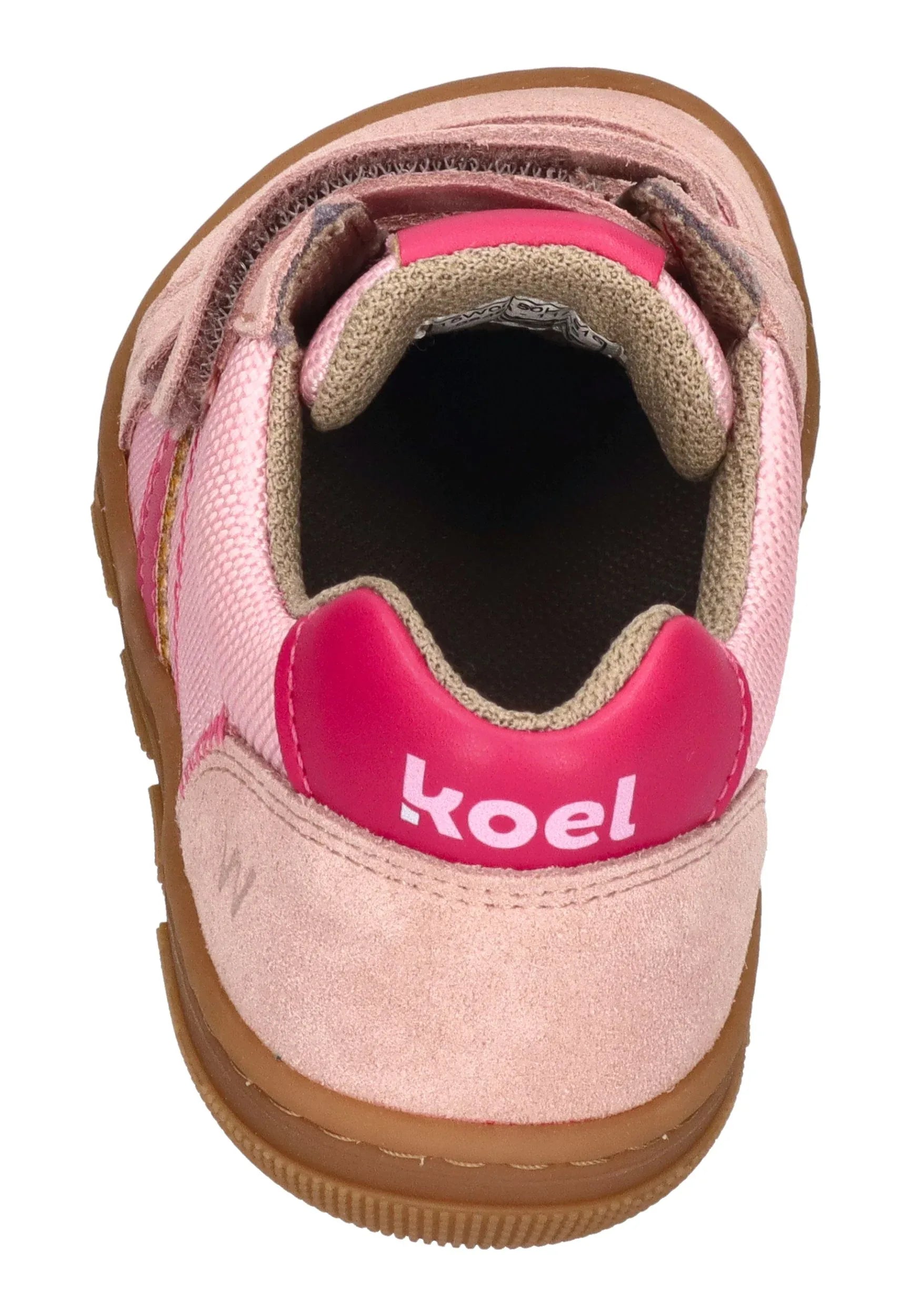 KOEL Barefoot Kinder Sneakers KOBI W FABRICS 3.0 pink - Shoedeal