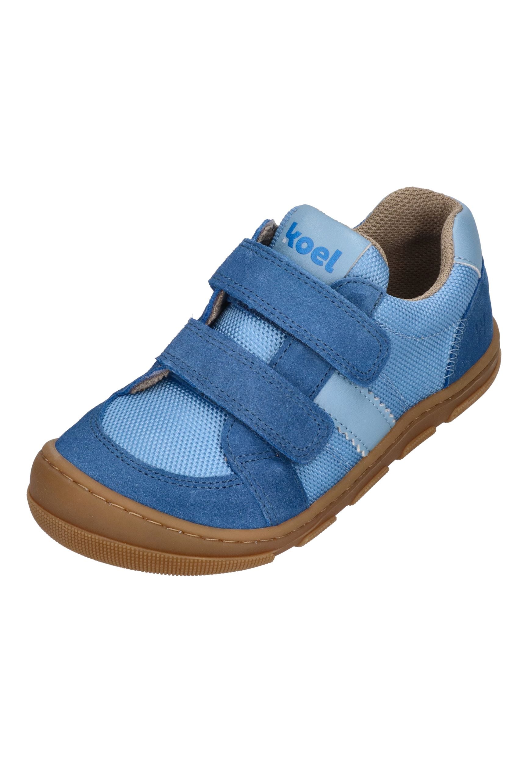 KOEL Barefoot Kinder Sneakers KOBI W FABRICS 3.0 royal blue