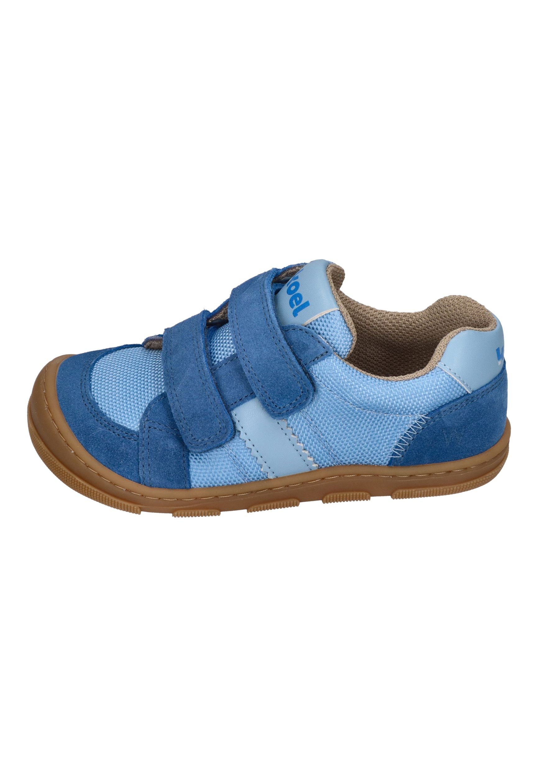 KOEL Barefoot Kinder Sneakers KOBI W FABRICS 3.0 royal blue