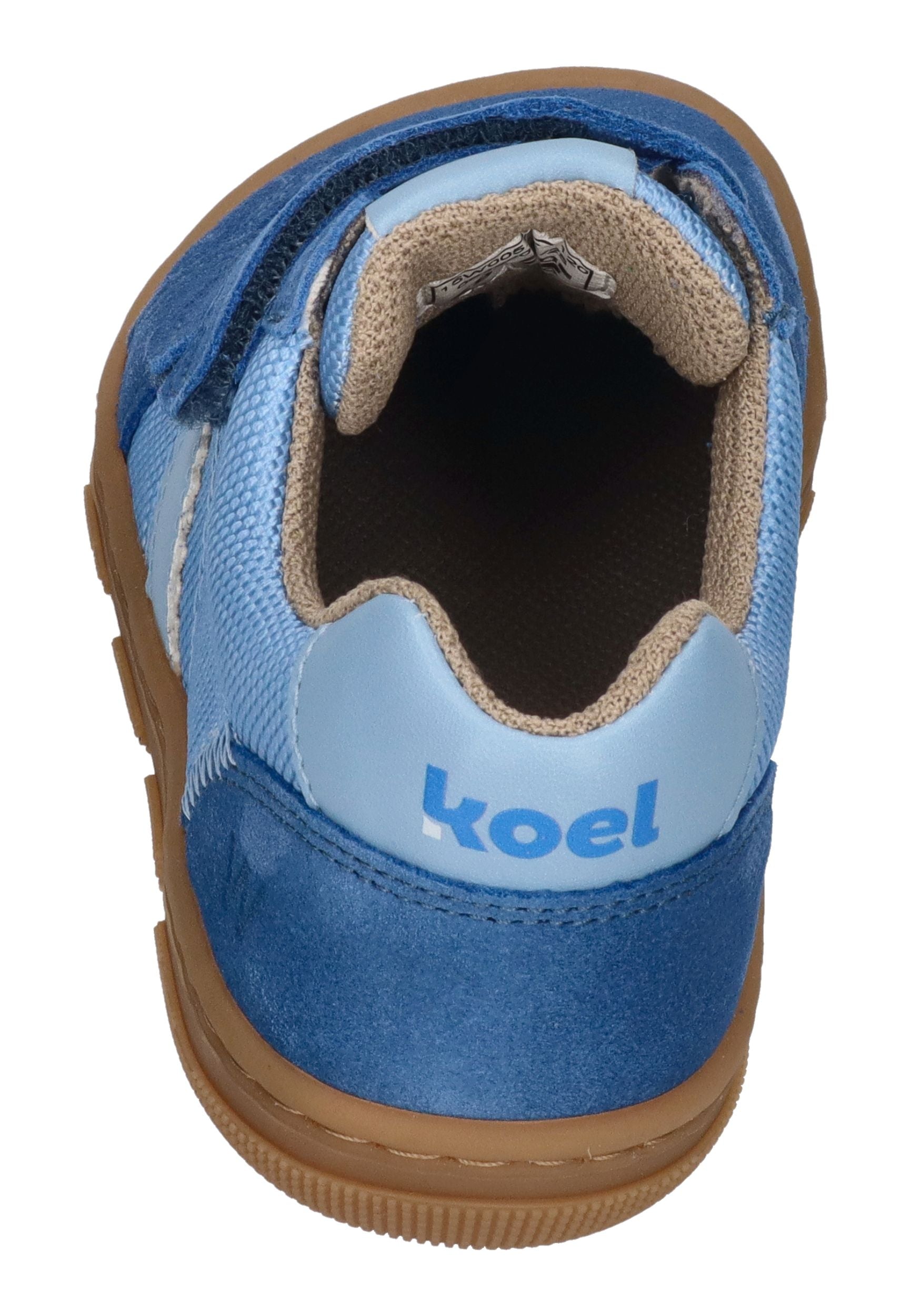 KOEL Barefoot Kinder Sneakers KOBI W FABRICS 3.0 royal blue