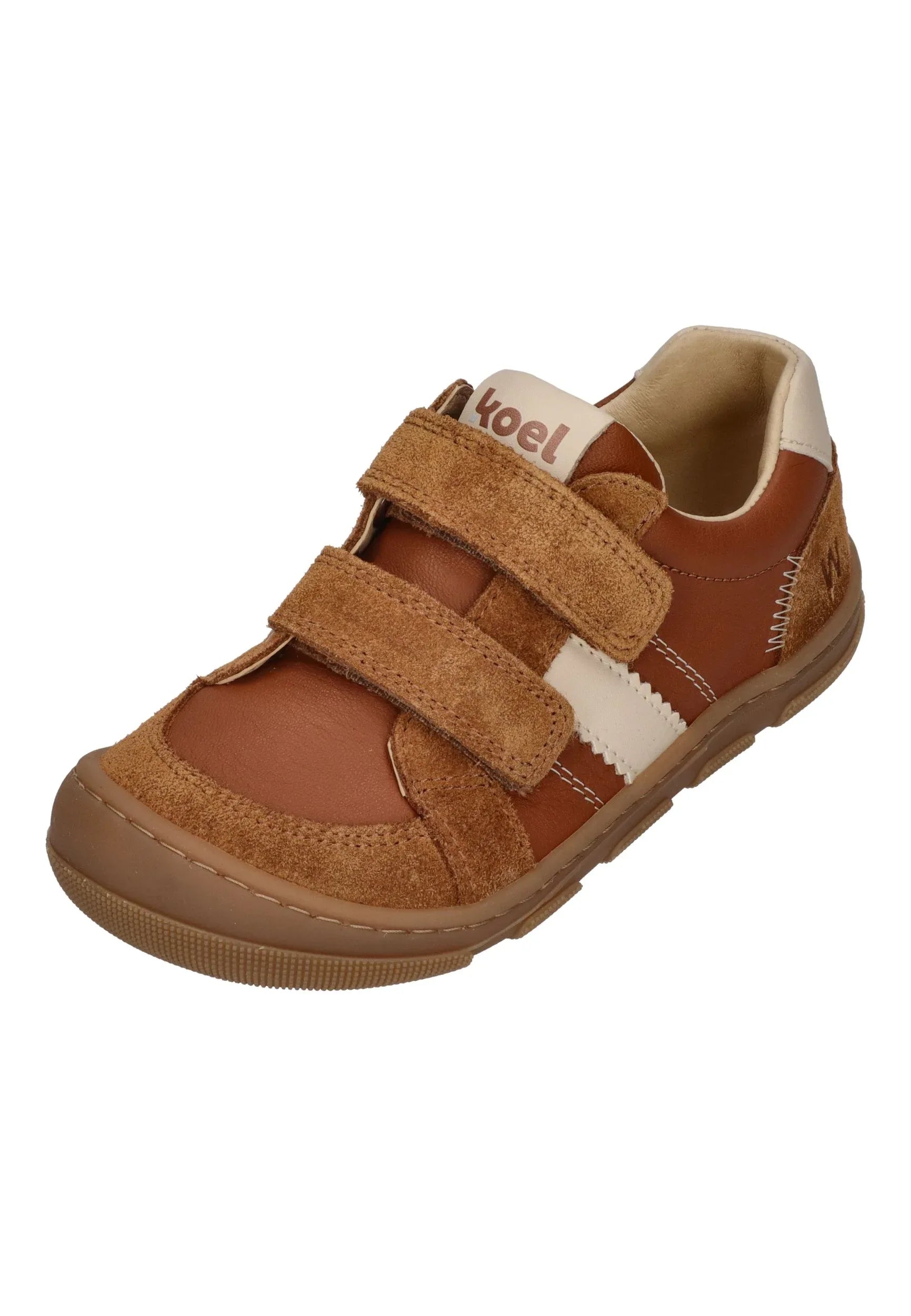 KOEL Barefoot Kinder Sneakers KOBI W II cognac - Shoedeal
