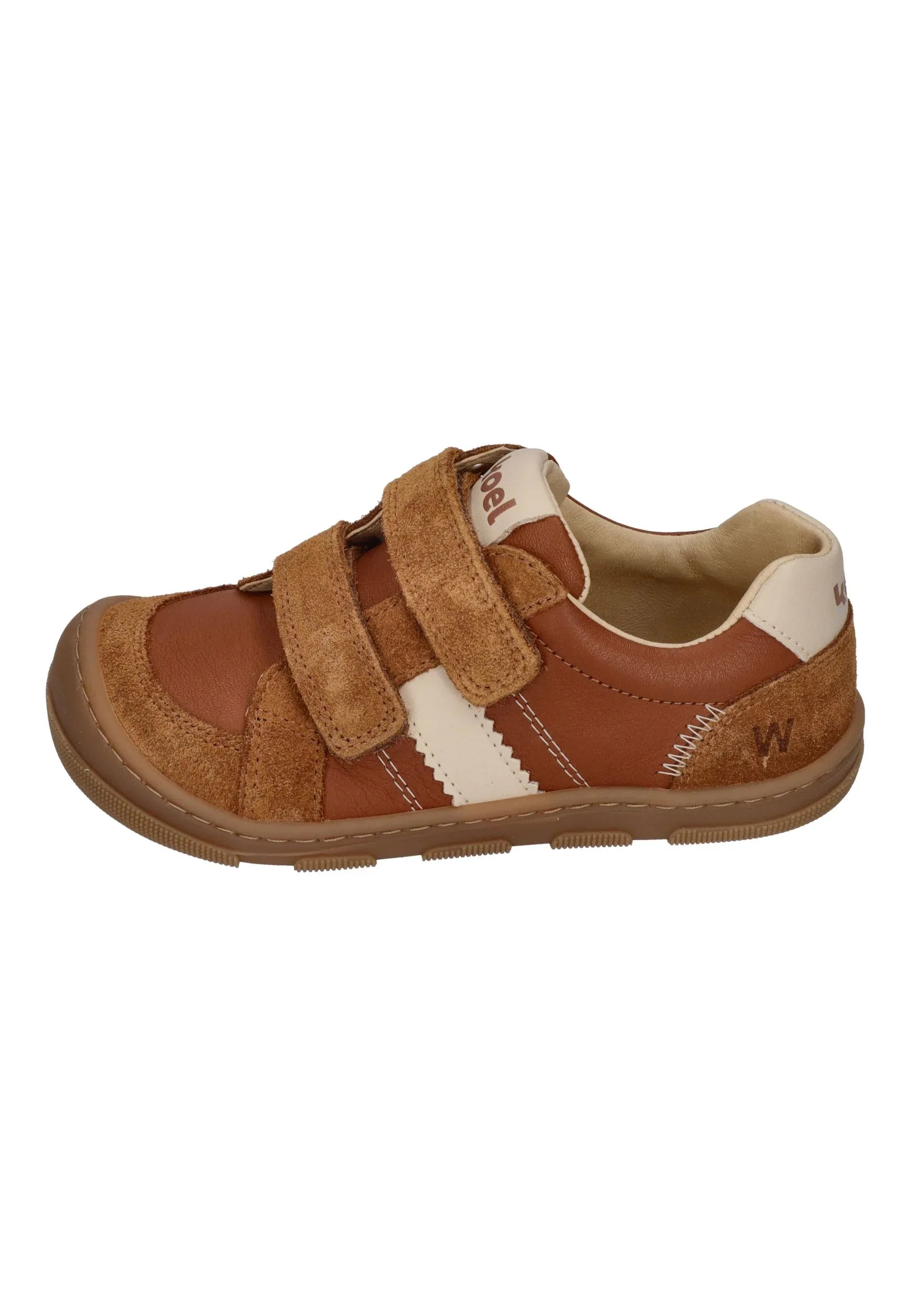 KOEL Barefoot Kinder Sneakers KOBI W II cognac - Shoedeal
