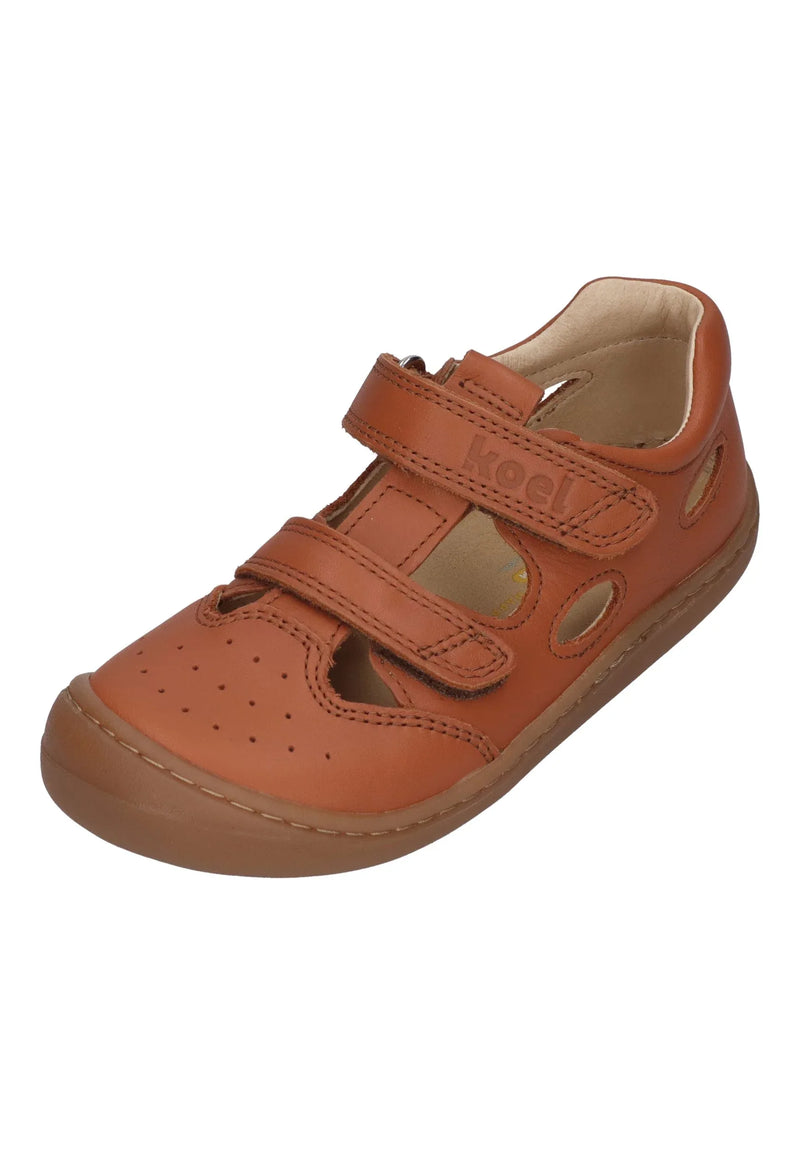 KOEL Barefoot Kinder Sneakers Sandalen BEP LEATHER cognac - Shoedeal