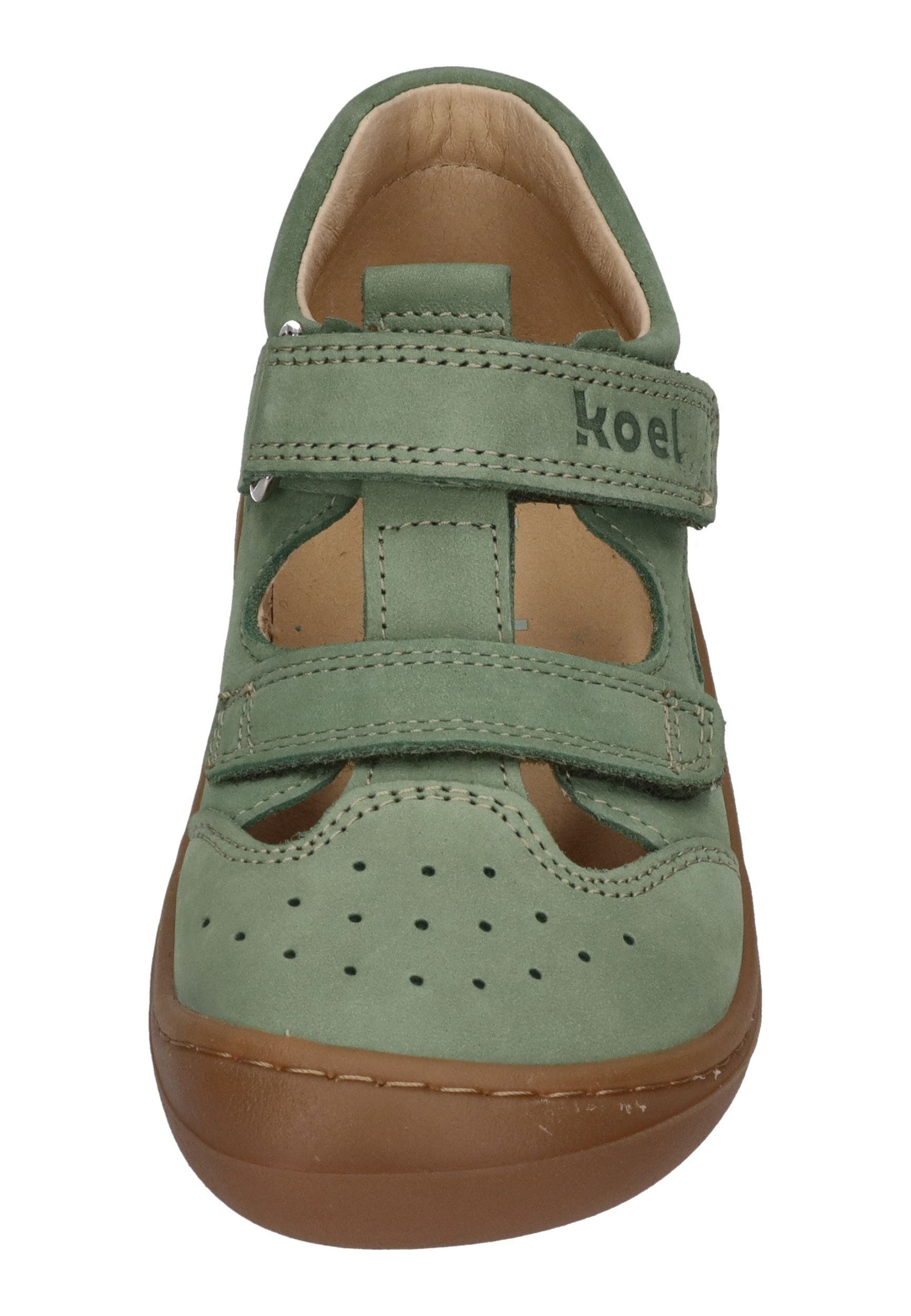 KOEL Barefoot Kinder Sneakers Sandalen BEP LEATHER olive