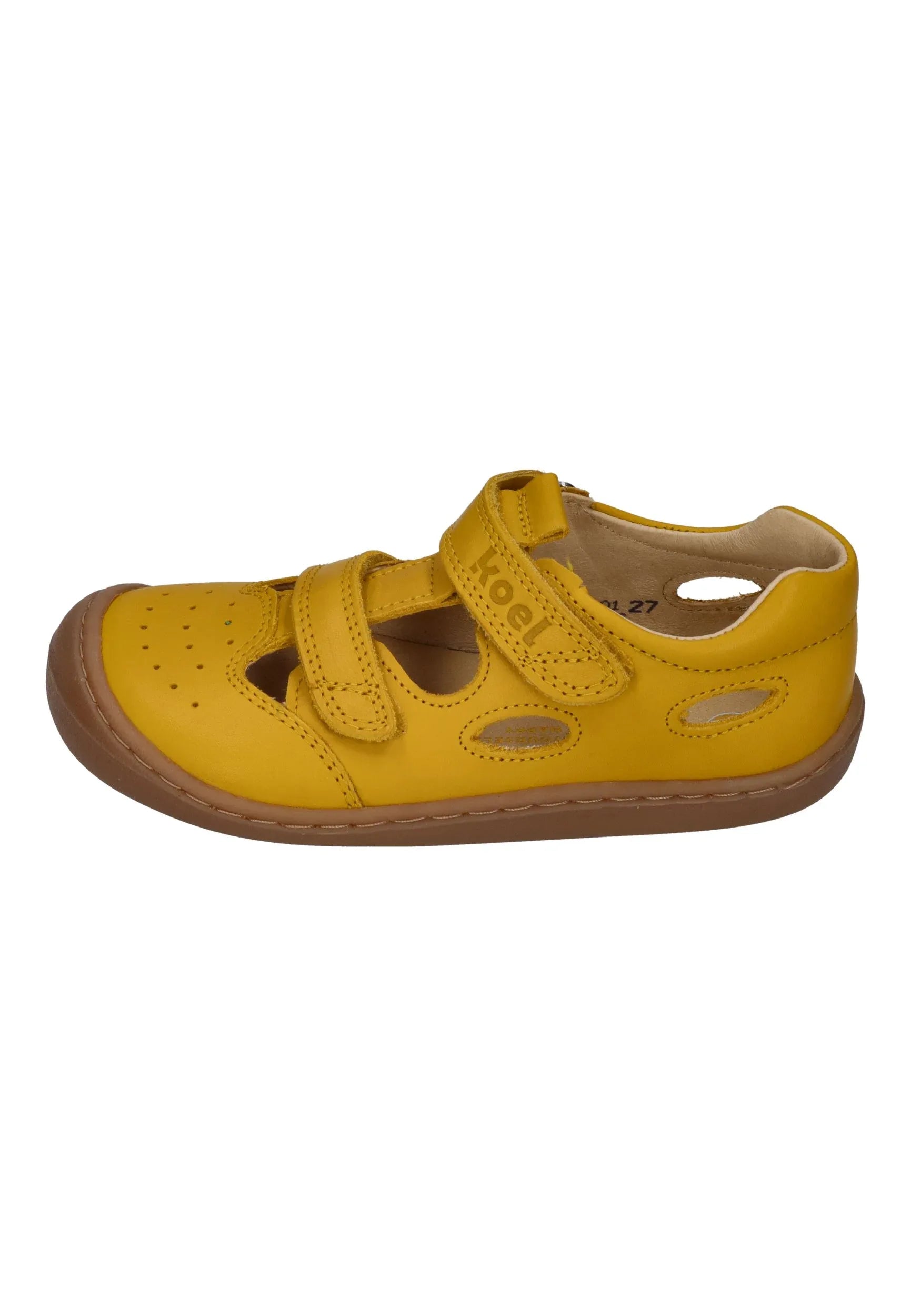 KOEL Barefoot Kinder Sneakers Sandalen BEP LEATHER yellow - Shoedeal
