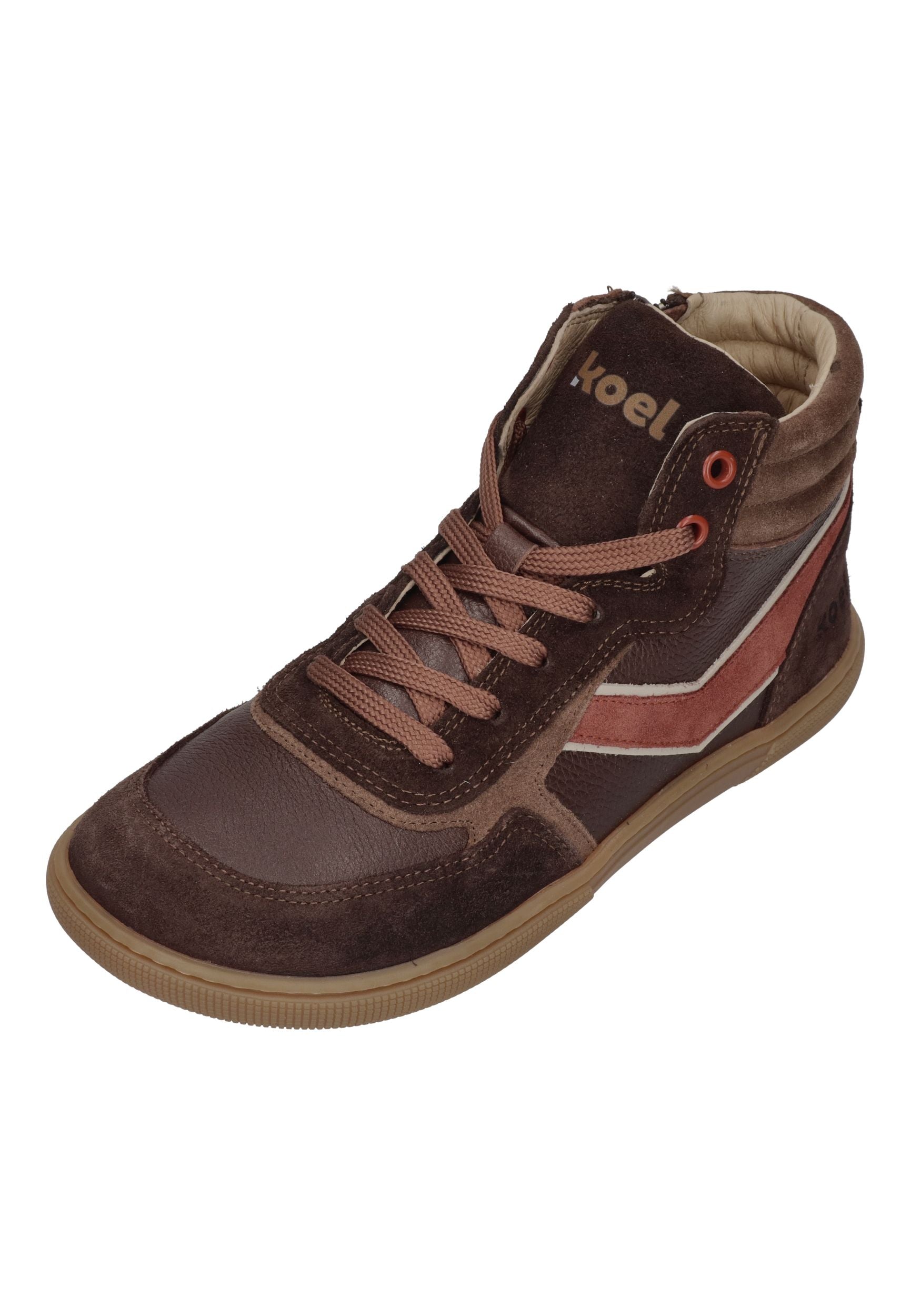 KOEL Barefoot Kinder Sneakers bis Größe 41 DANISH CLASSIC brown