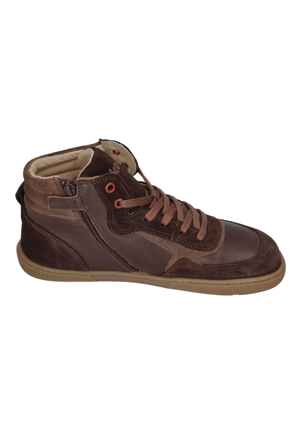 KOEL Barefoot Kinder Sneakers bis Größe 41 DANISH CLASSIC brown