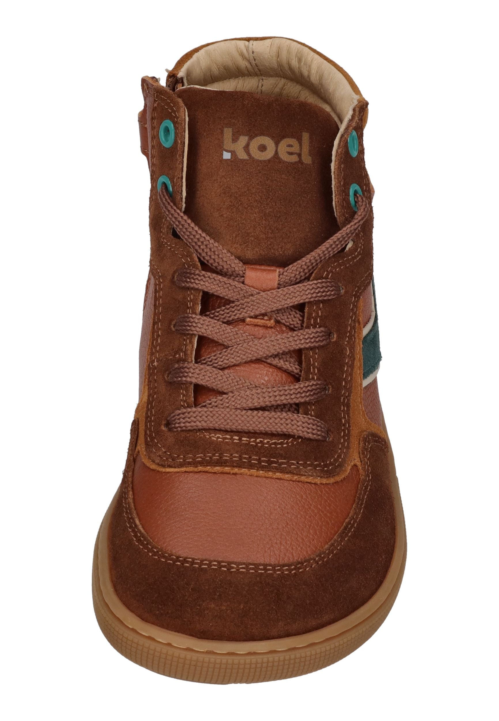 KOEL Barefoot Kinder Sneakers bis Größe 41 DANISH CLASSIC cognac