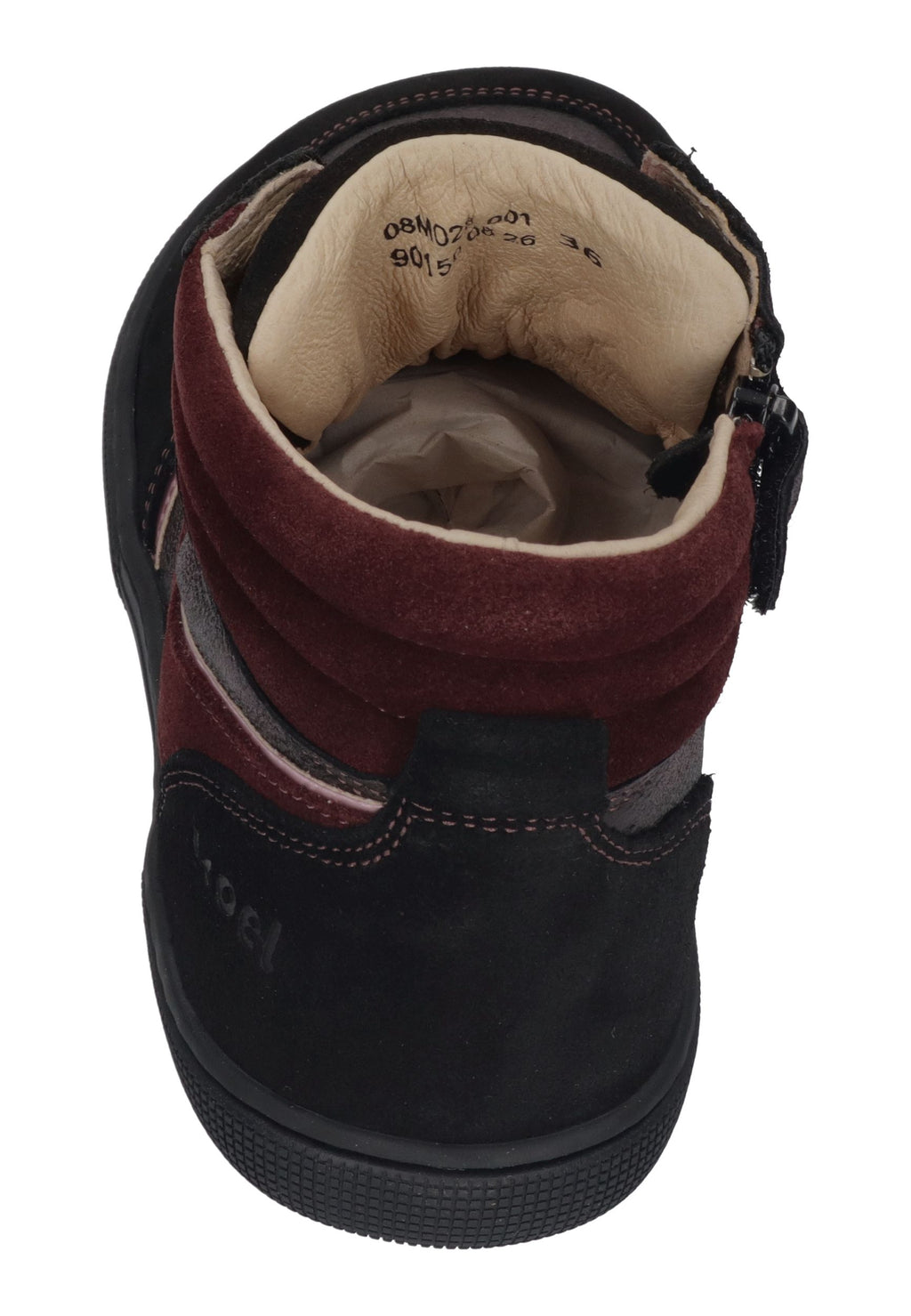 KOEL Barefoot Kinder Sneakers bis Größe 41 DANISH FANTASY bordo