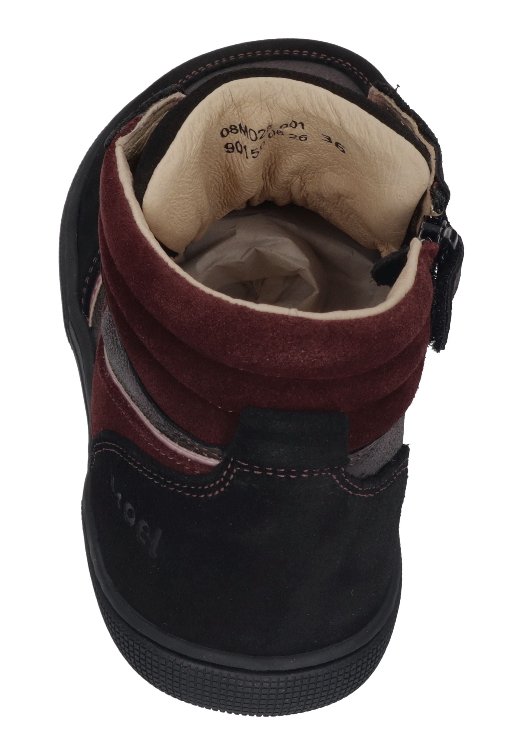 KOEL Barefoot Kinder Sneakers bis Größe 41 DANISH FANTASY bordo