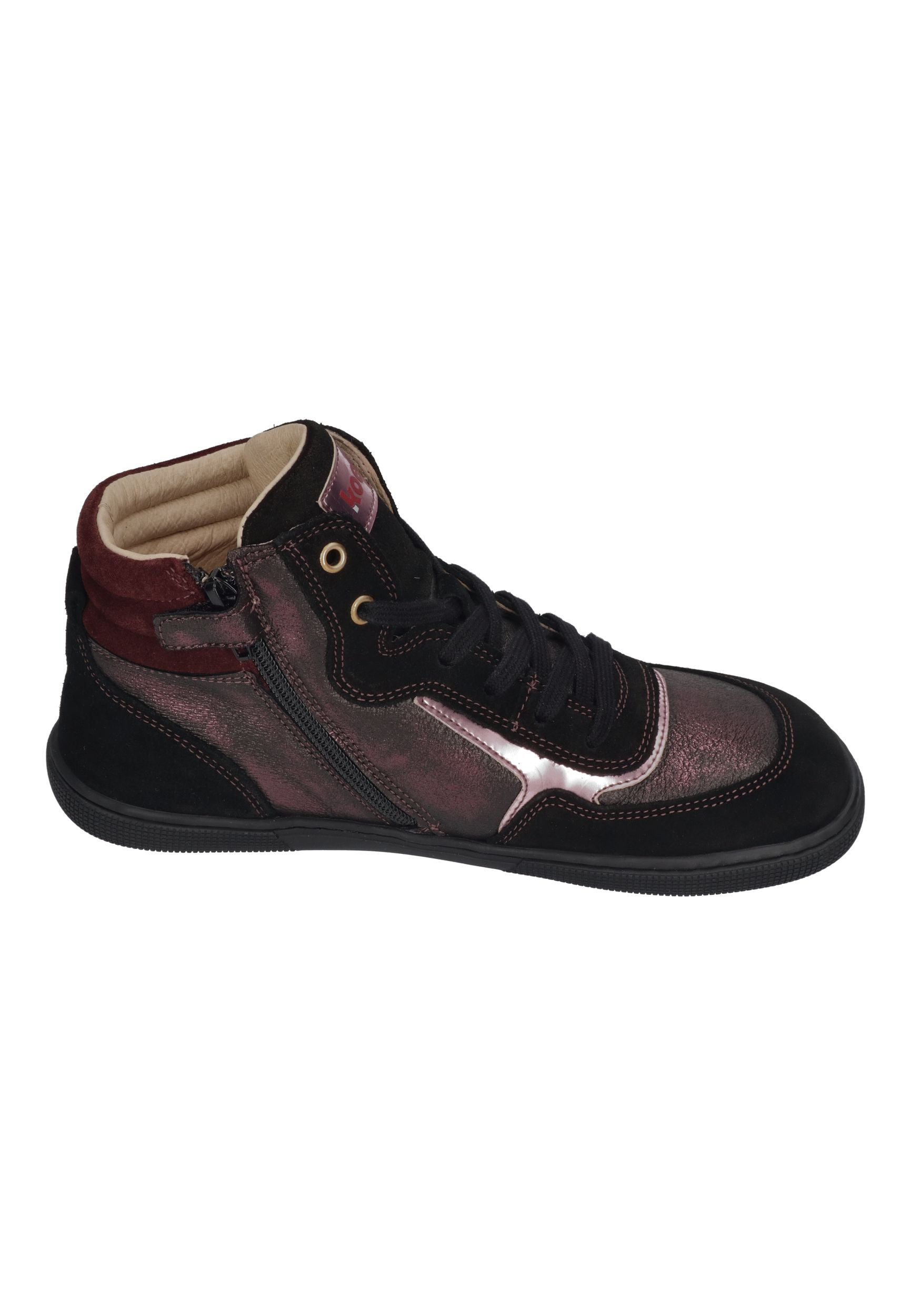 KOEL Barefoot Kinder Sneakers bis Größe 41 DANISH FANTASY bordo