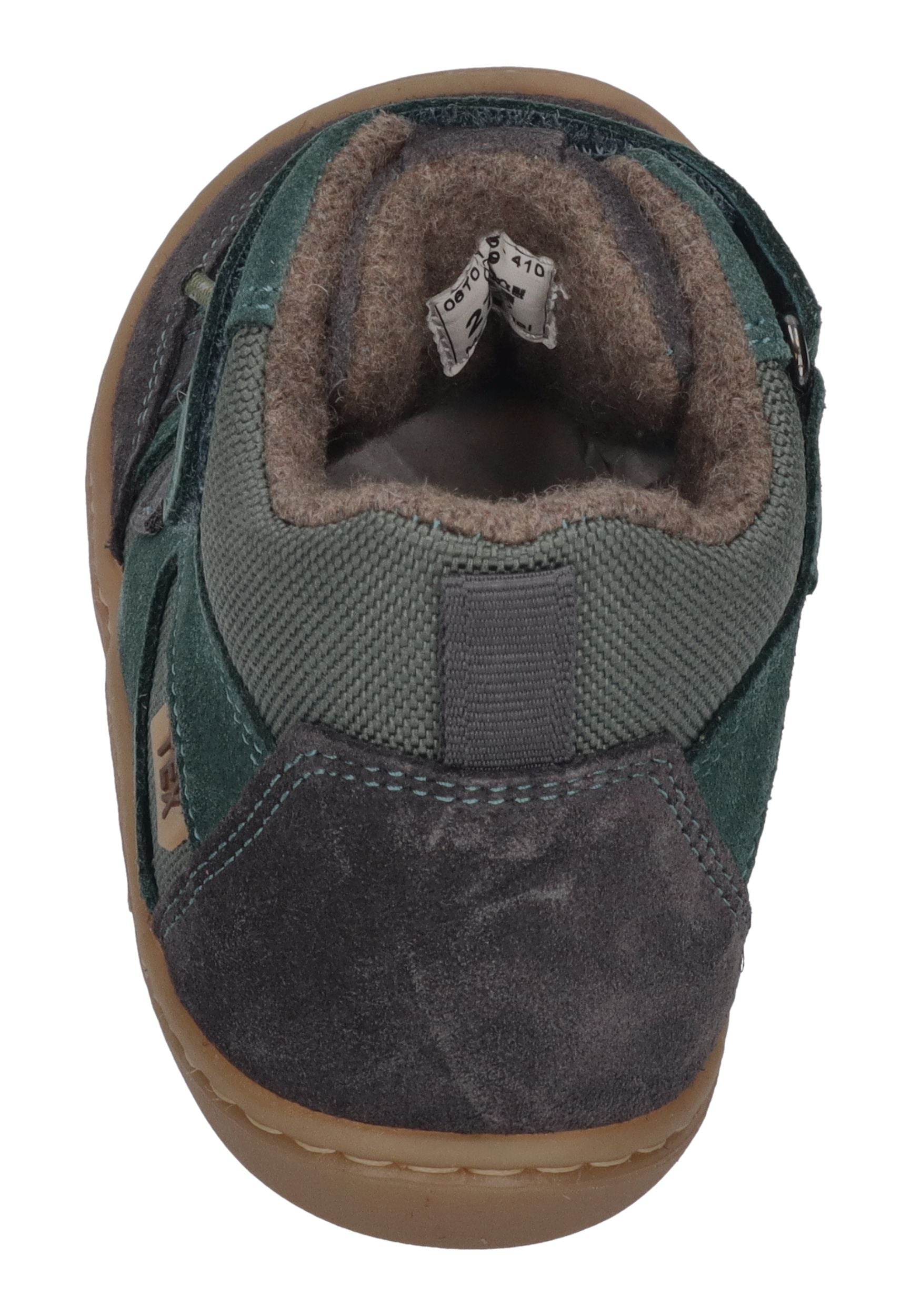 KOEL Barefoot Kinder gefütterte Booties BEAU MERINO 2.0 grey