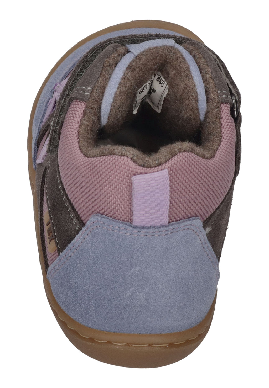 KOEL Barefoot Kinder gefütterte Booties BEAU MERINO 2.0 lavandel
